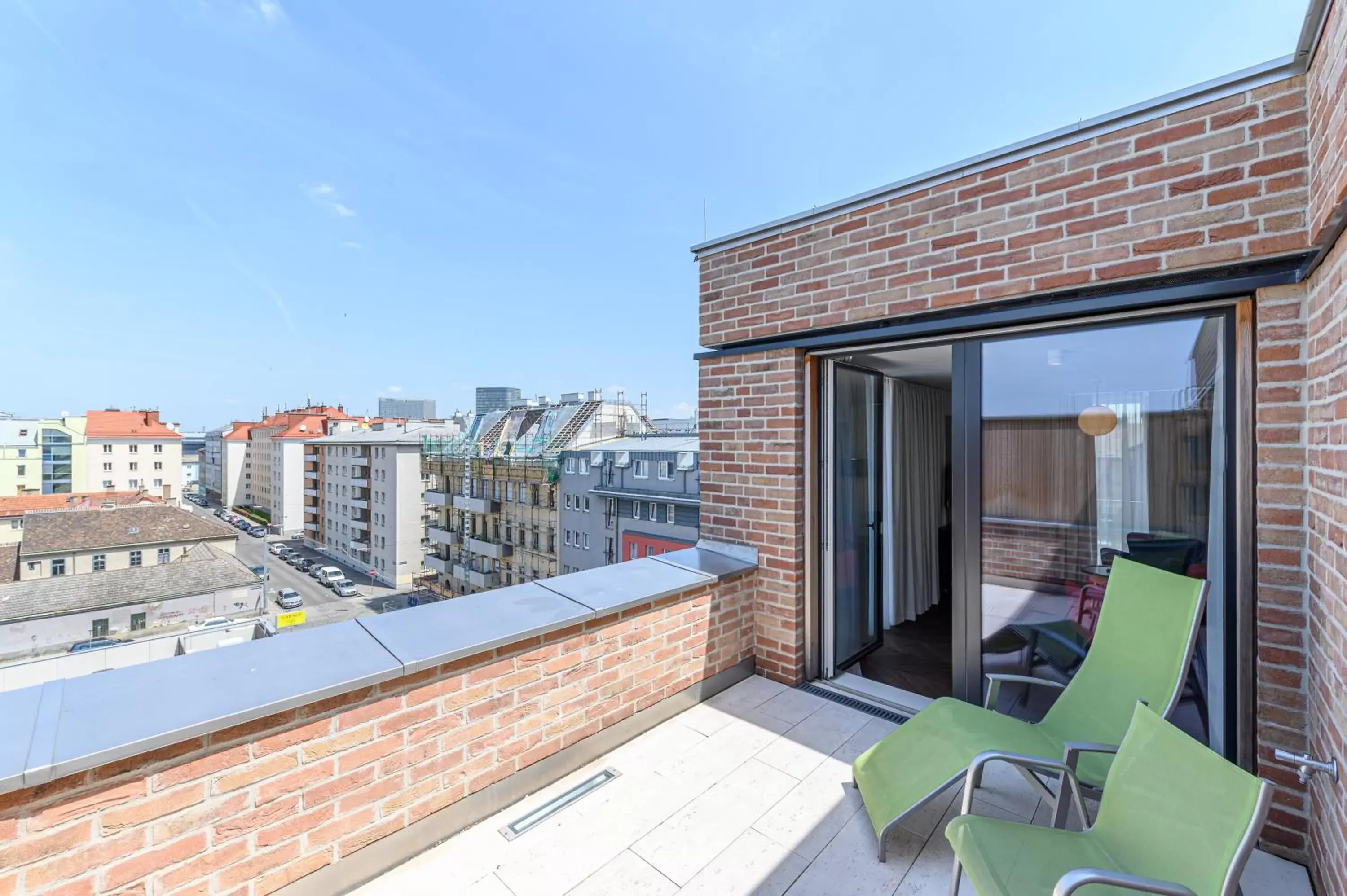 Balcony/Terrace in Hotel Caroline