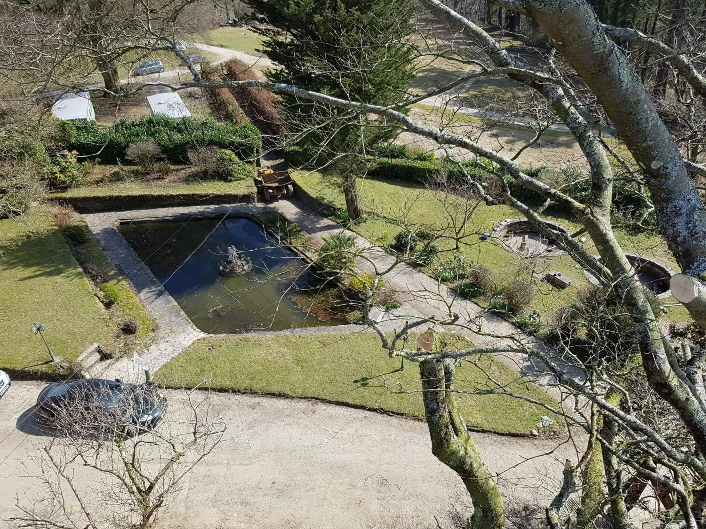 View (from property/room), Bird's-eye View in Great Trethew Manor Hotel & Restaurant