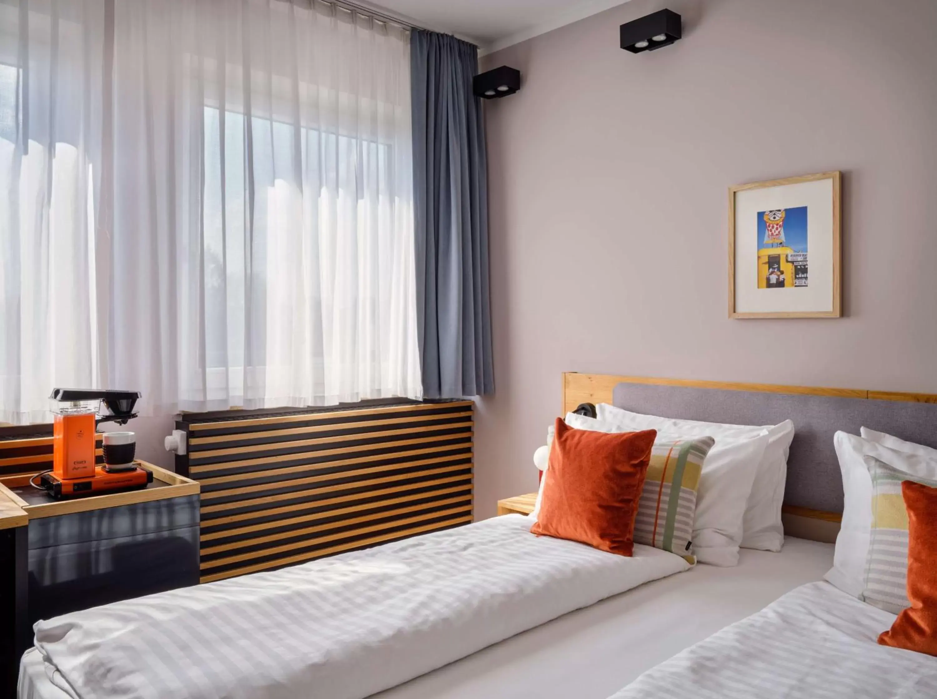 Bedroom, Bed in Flemings Hotel München-Schwabing