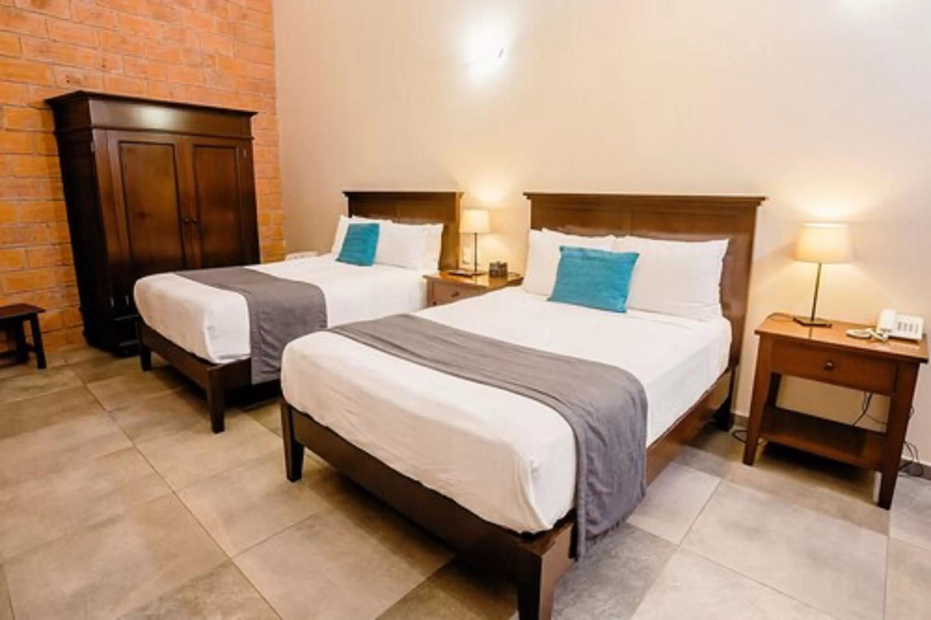 Double Room with Courtyard View in Casa Lucila Mazatlán Curamoria Collection