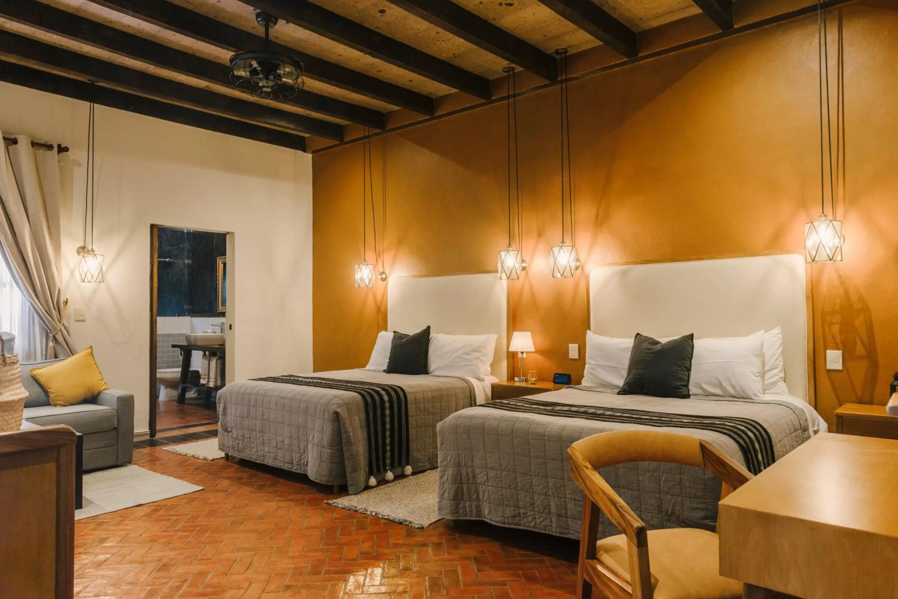 Bed in Agua Santa Hotel Boutique