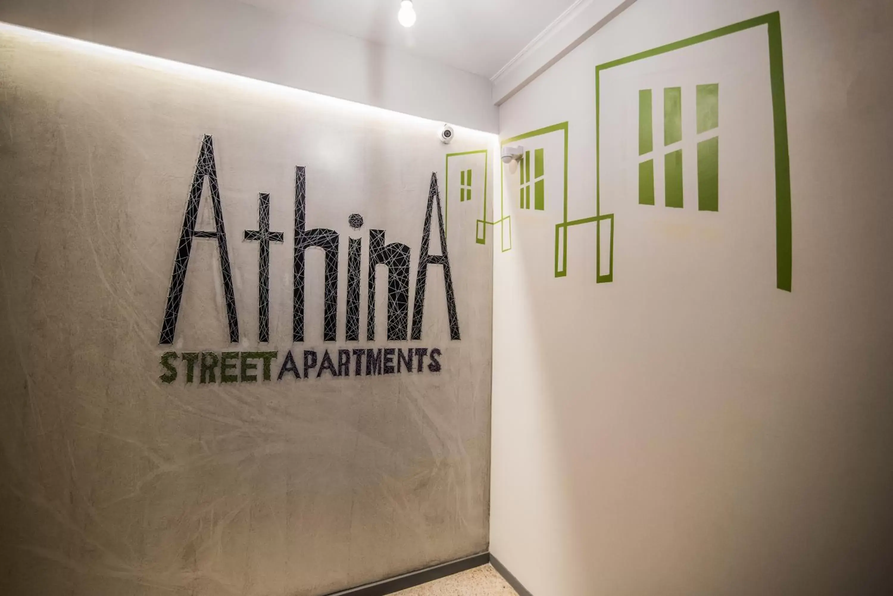 Lobby or reception, Property Logo/Sign in AthinA STREETAPARTMENTS