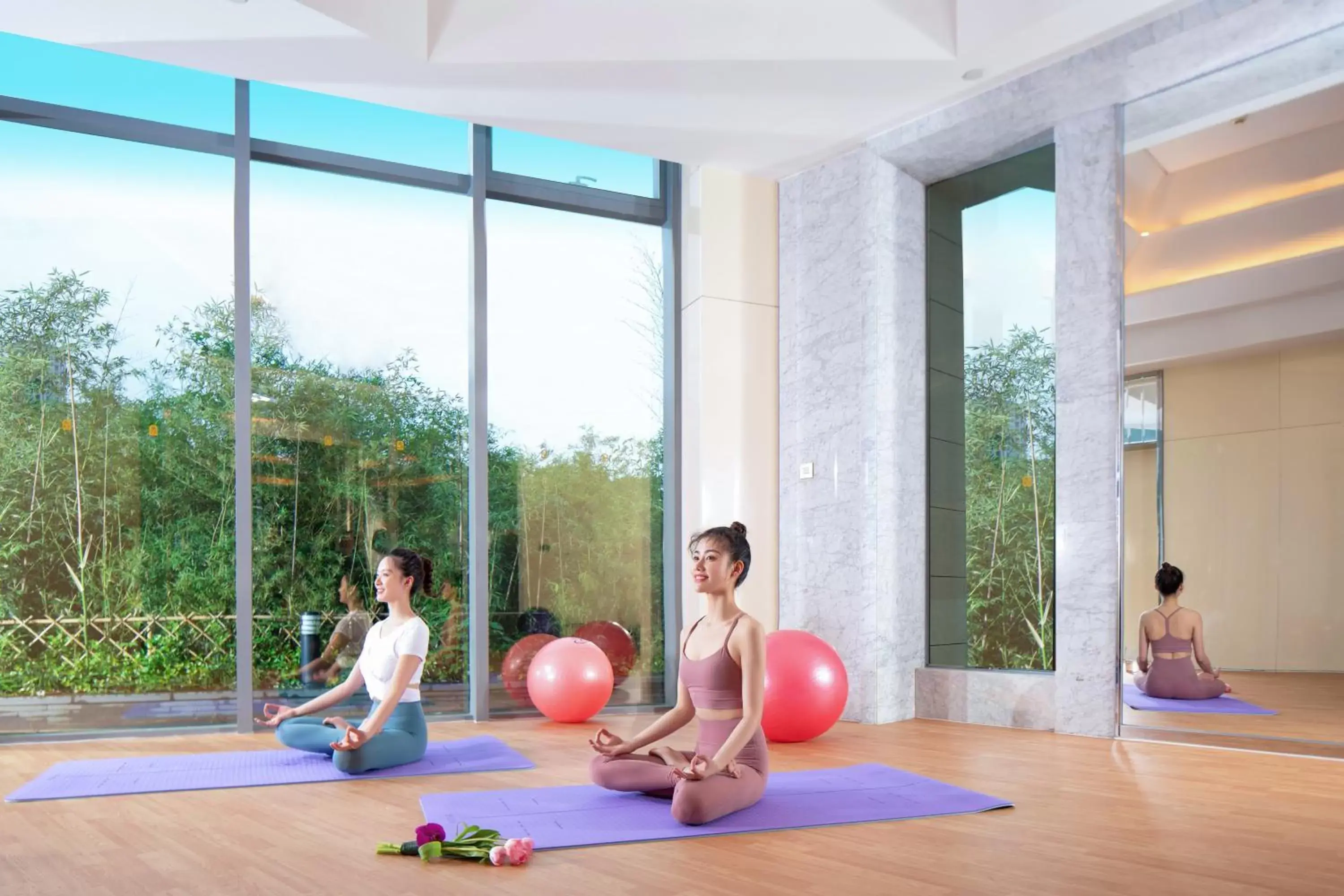 Fitness centre/facilities, Fitness Center/Facilities in Pan Pacific Serviced Suites Ningbo