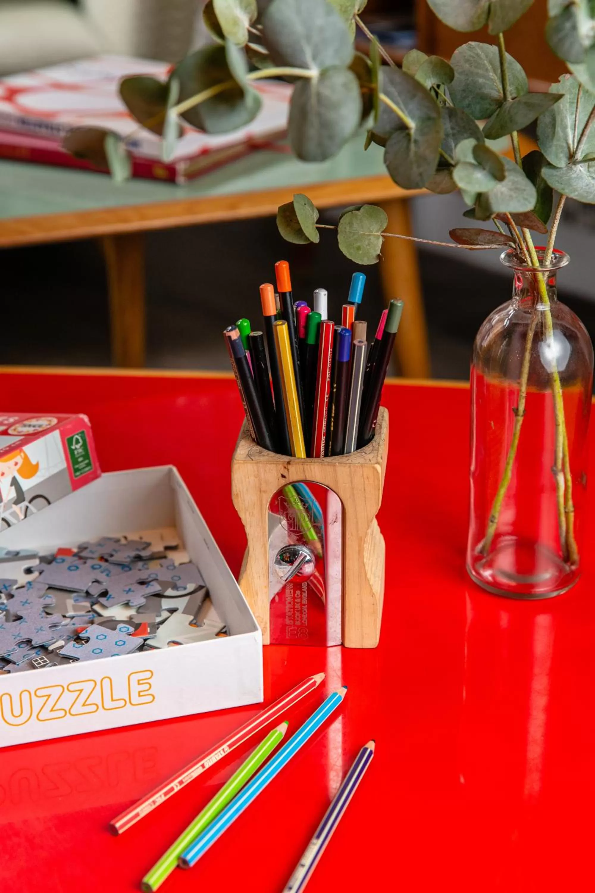 Decorative detail in Hôtel Crayon Rouge - Louvre Palais Royal