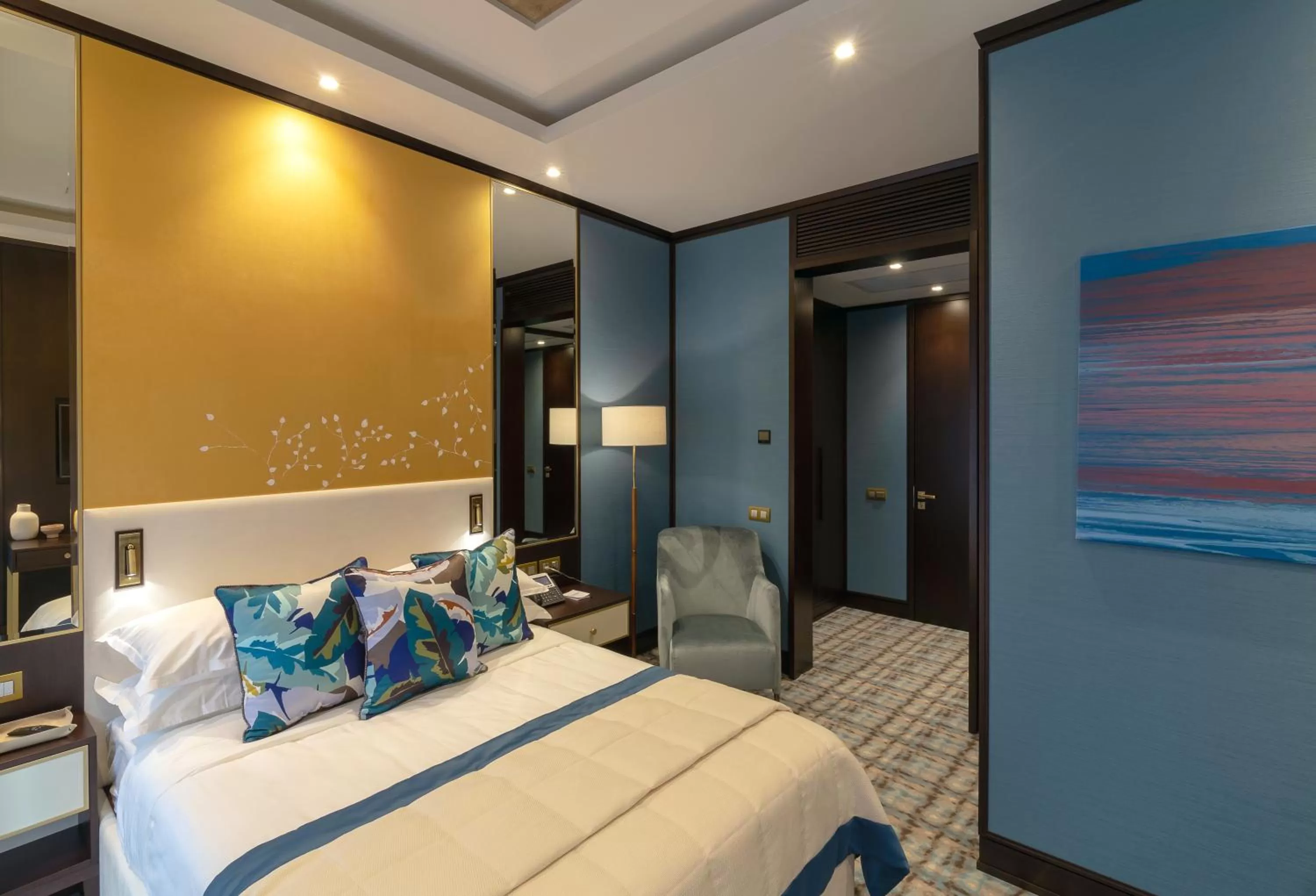 Bed in SOHO boutique hotel