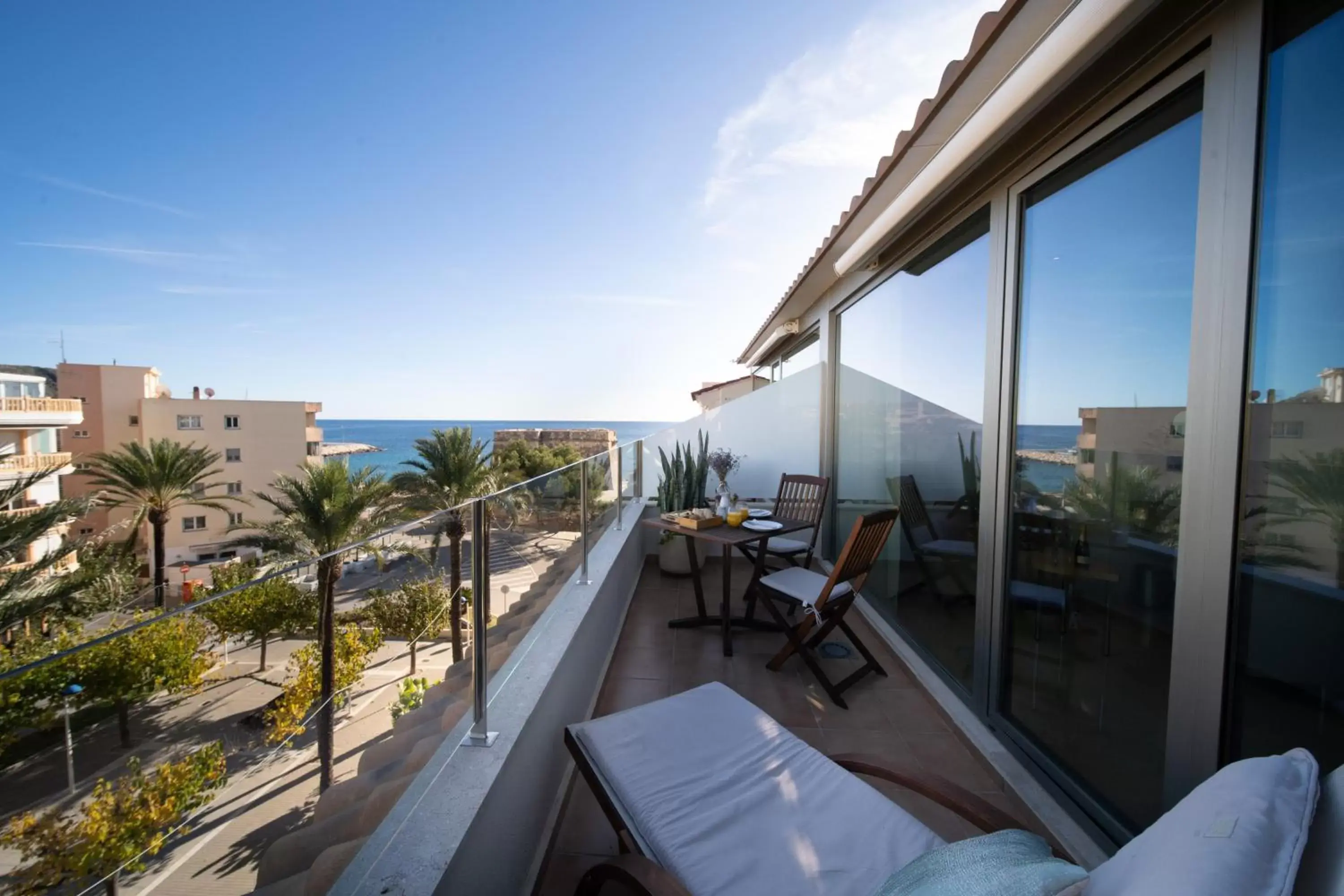 Balcony/Terrace in La Sort Boutique Hotel