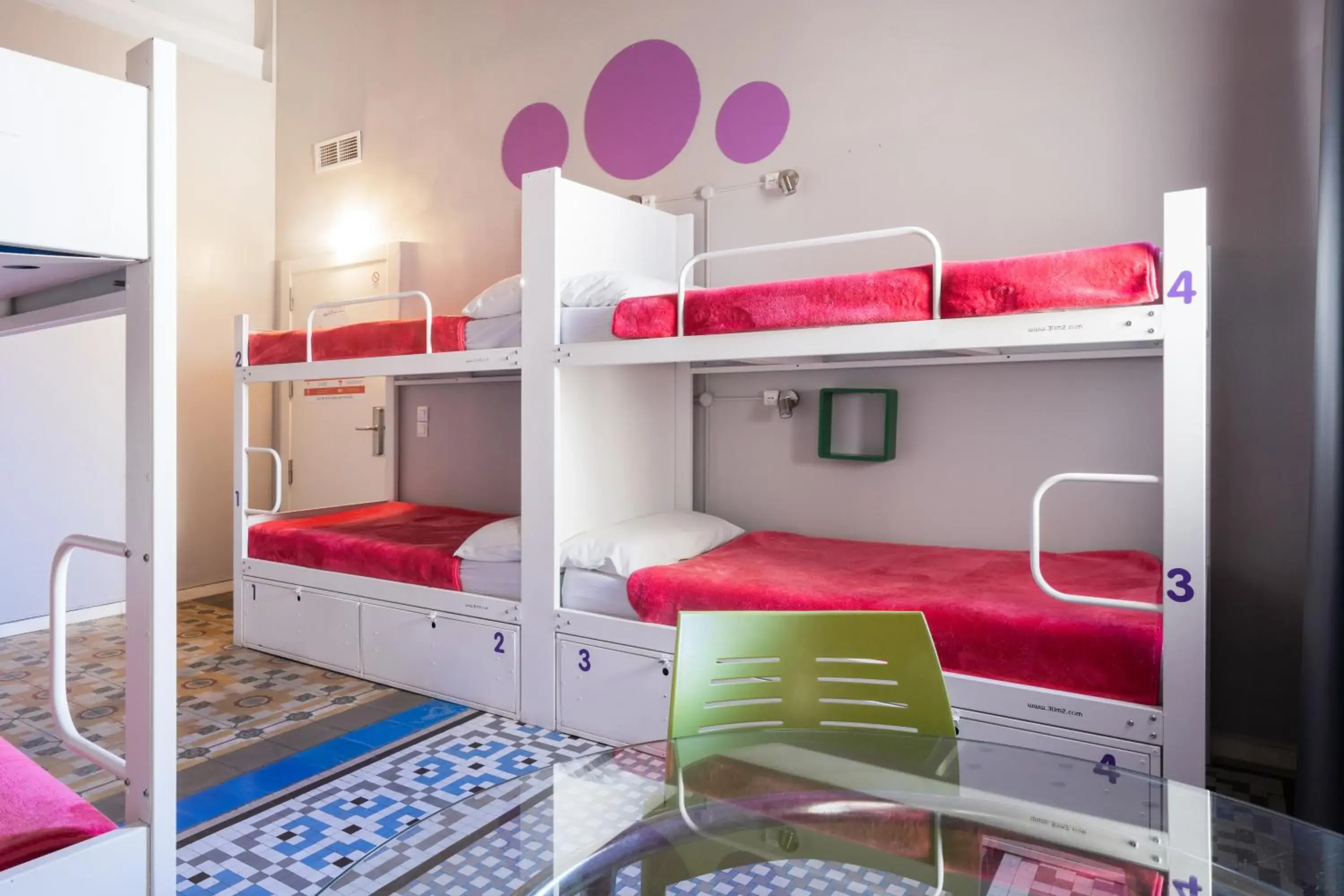 Bunk Bed in Purple Nest Hostel