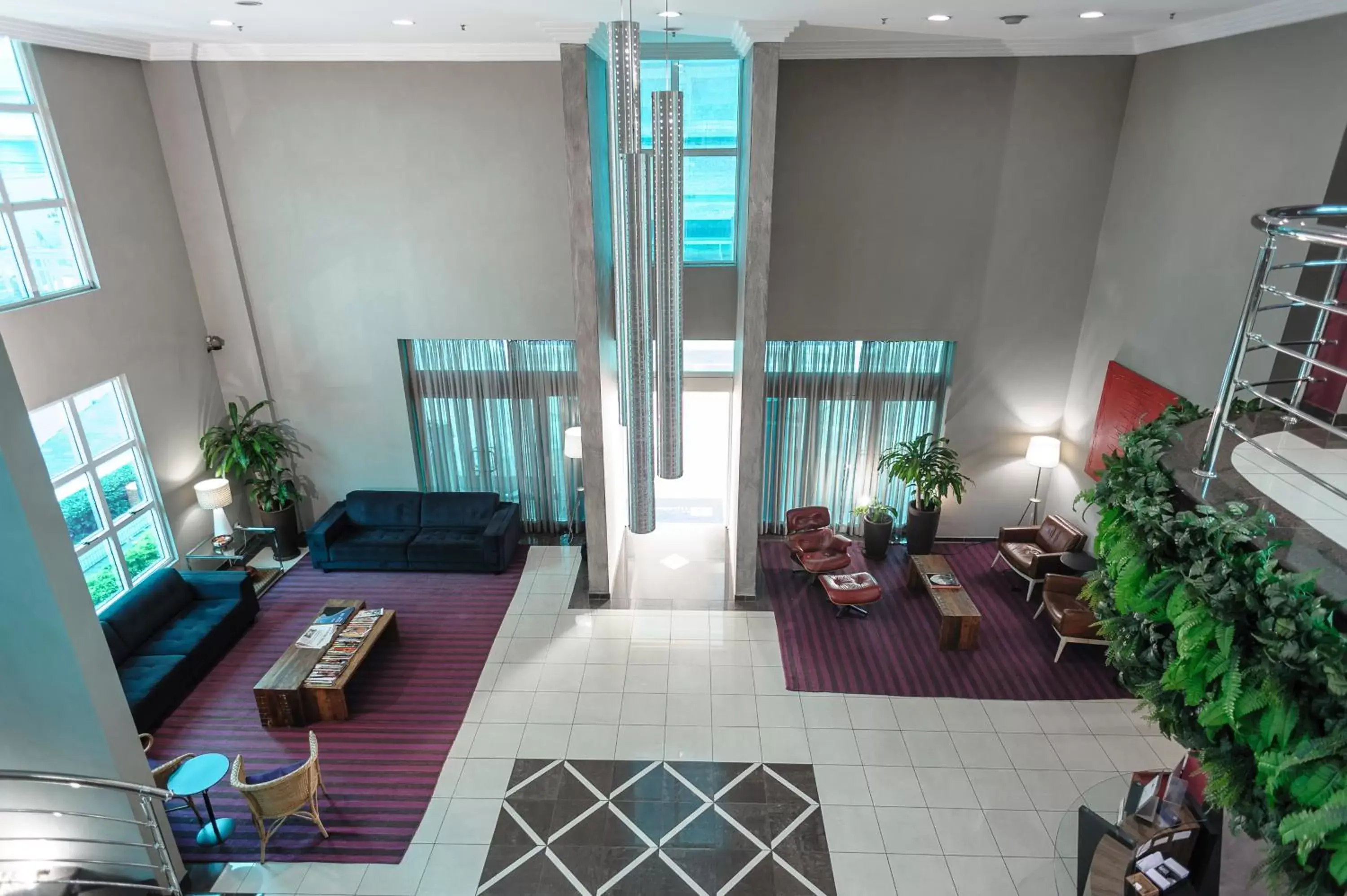 Lobby or reception in Hotel The Premium Lobby or reception in Hotel The Premium