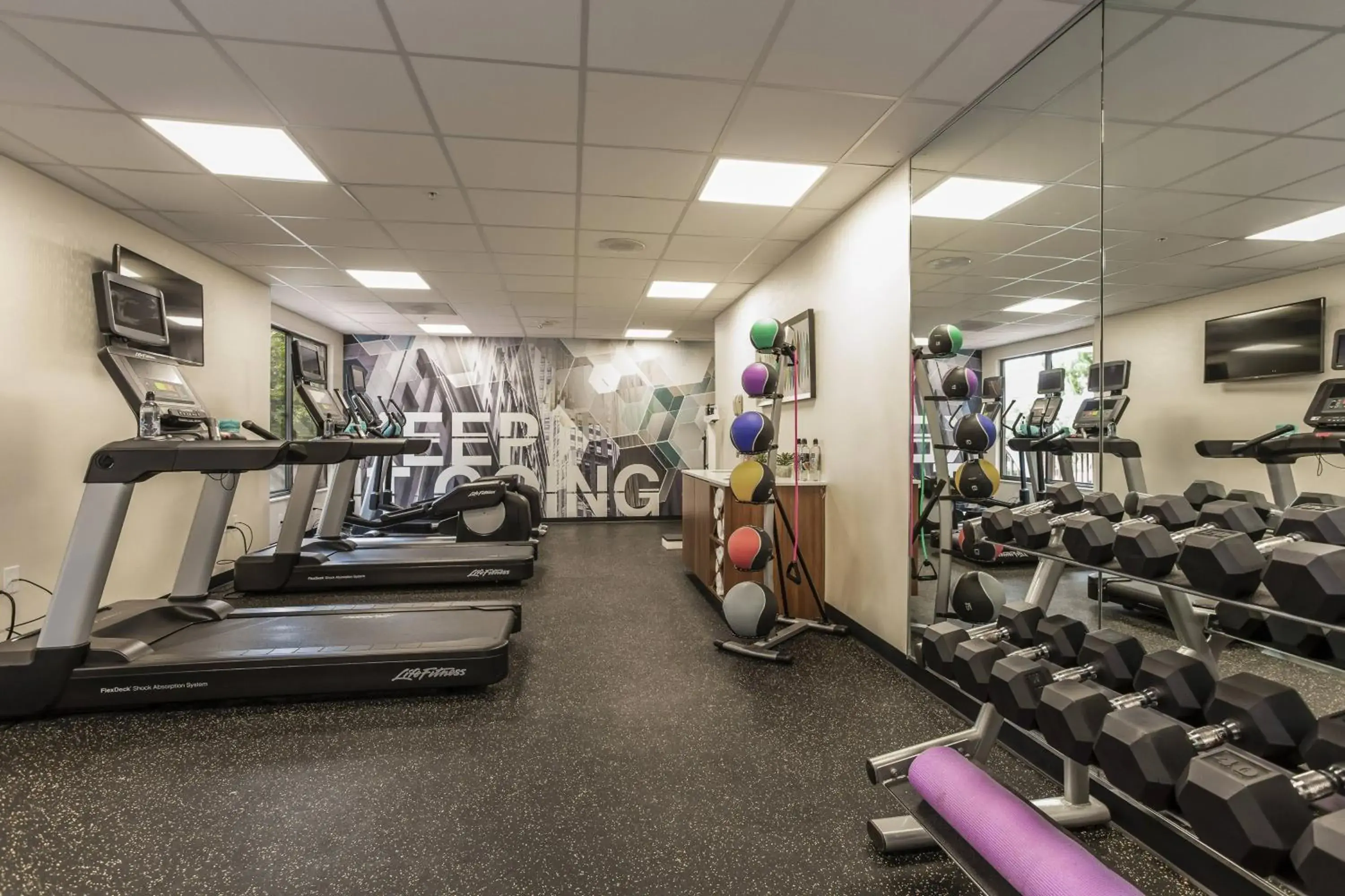 Fitness centre/facilities, Fitness Center/Facilities in SpringHill Suites by Marriott Austin The Domain Area