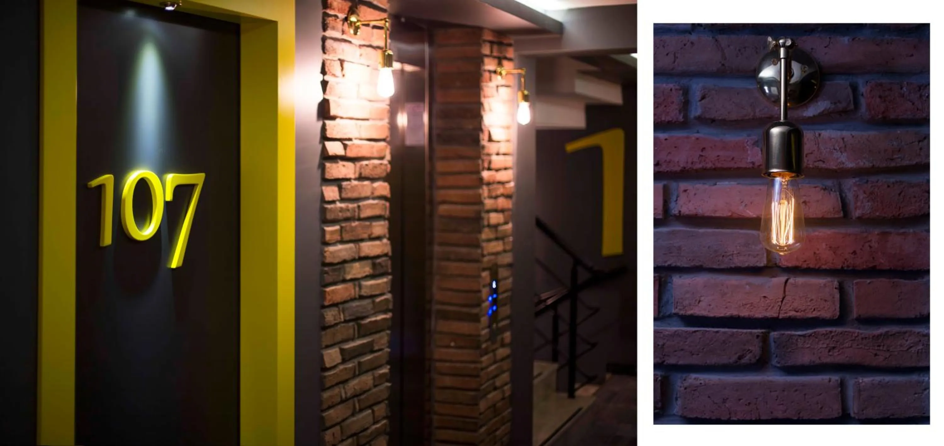 Decorative detail in Hotel Cura