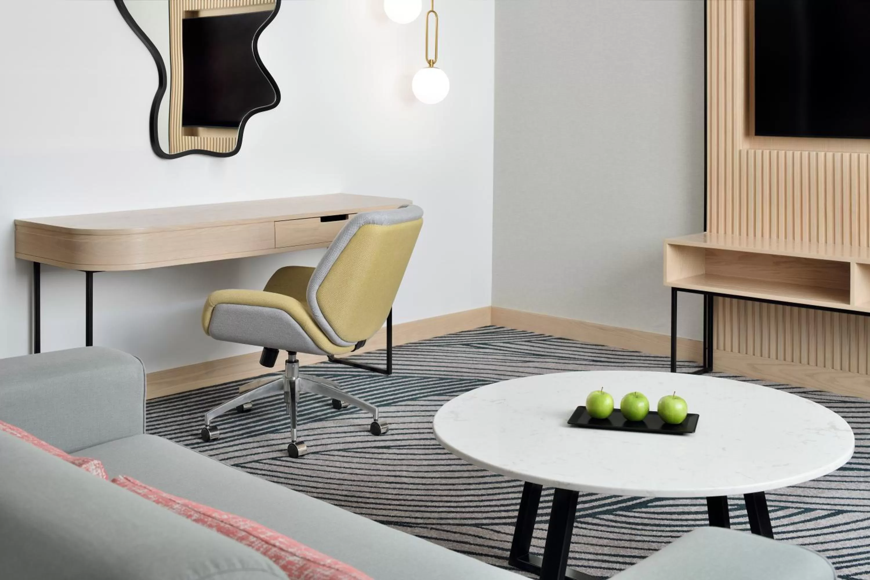 Living room in Crowne Plaza - Dubai Jumeirah by IHG