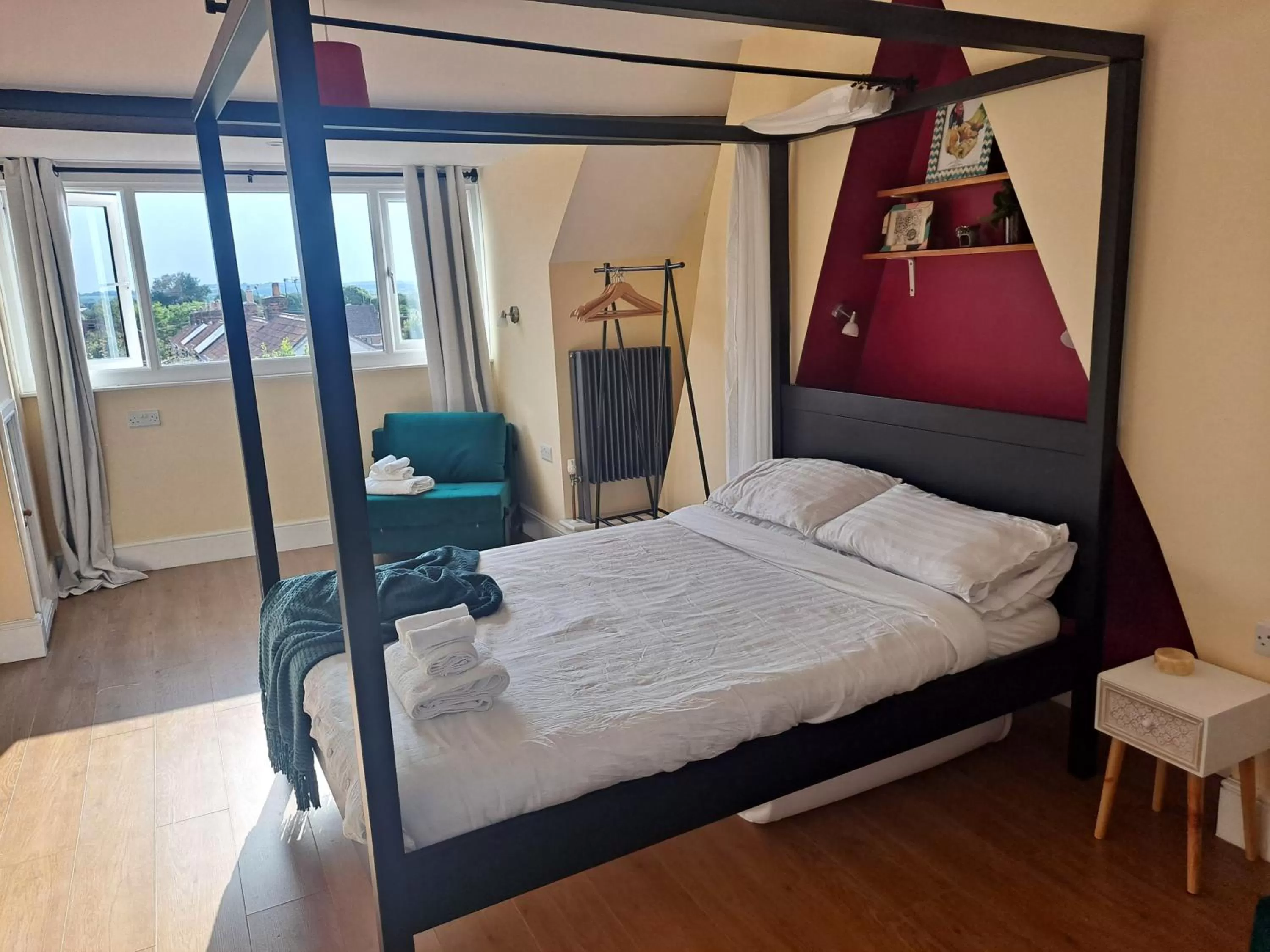 Bed in Pilgrims of the Goddess