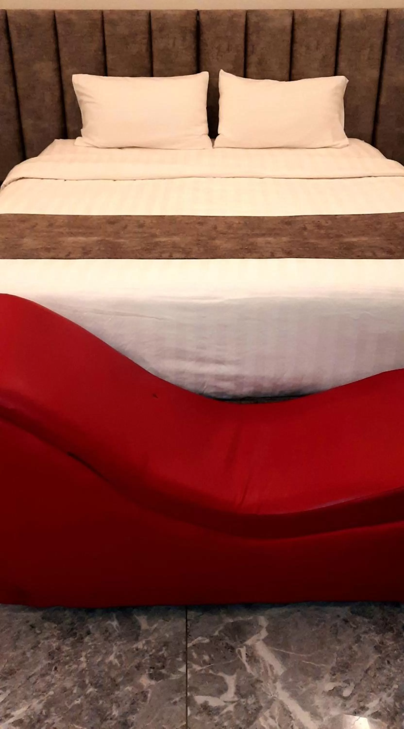 Bed in جولدن نيو جوان - Golden New Gewan - للشقق المخدومة