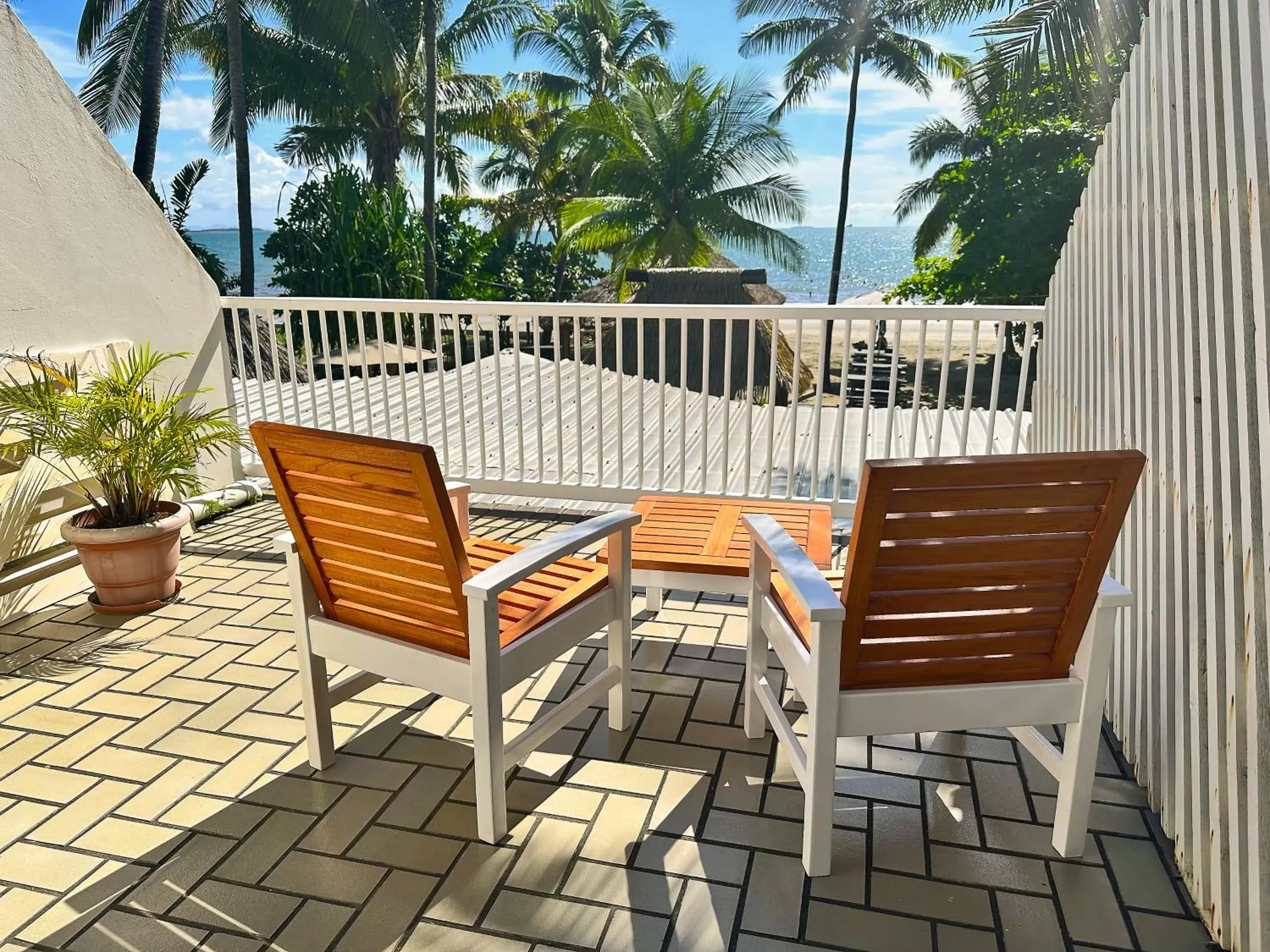 Balcony/Terrace in Aquarius On The Beach