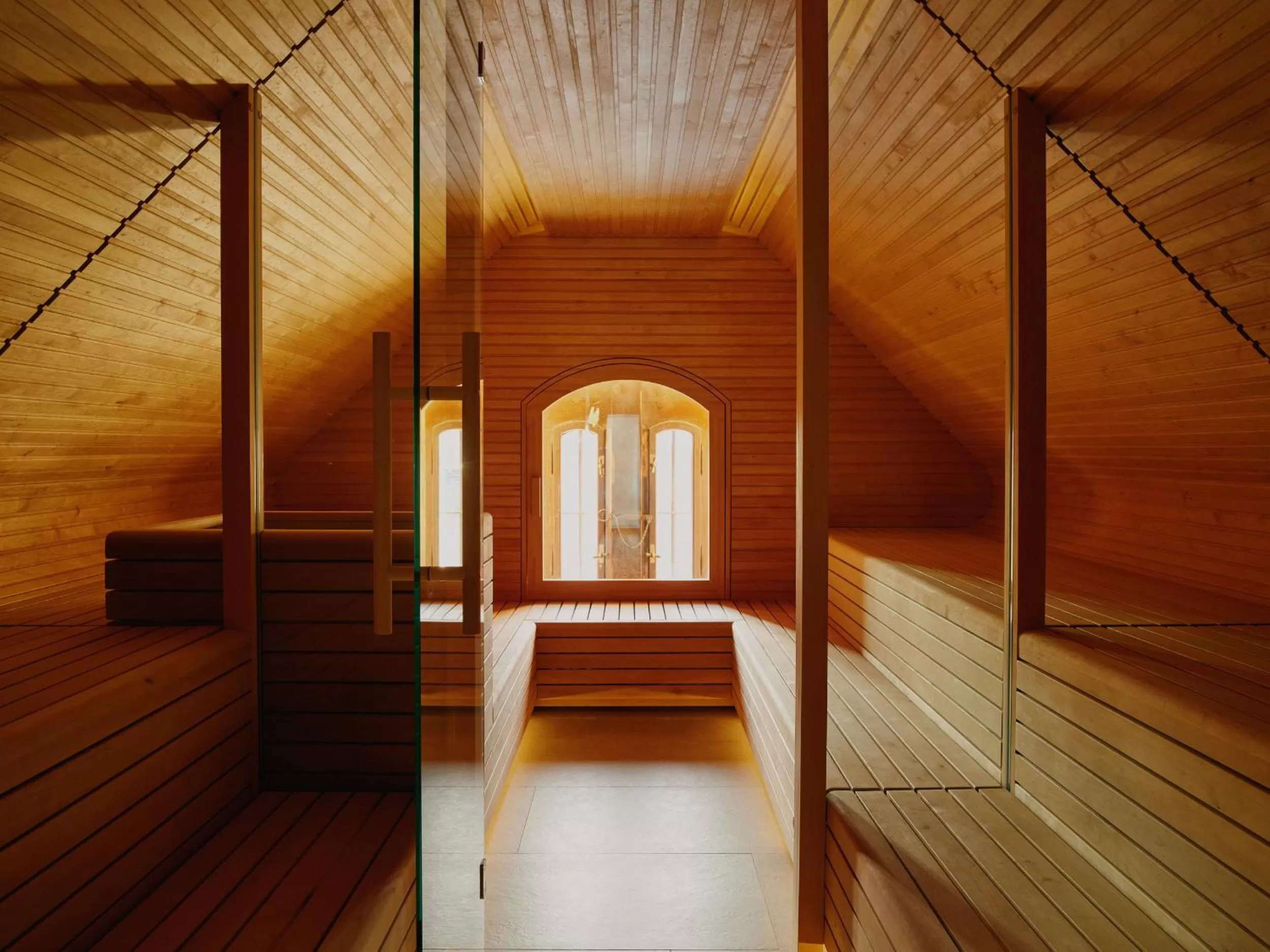 Sauna in Wilmina Hotel