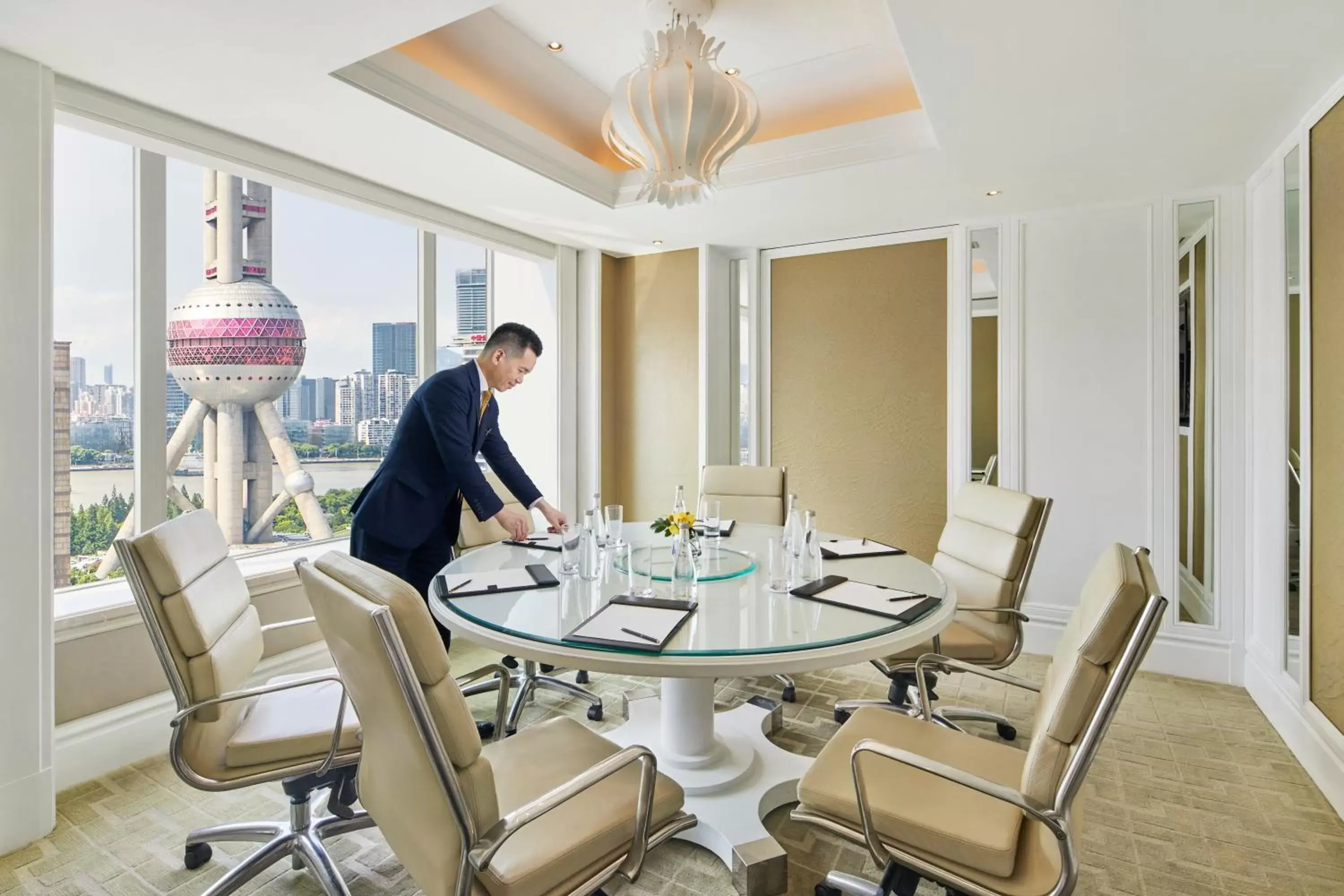 Meeting/conference room in Pudong Shangri-La, Shanghai