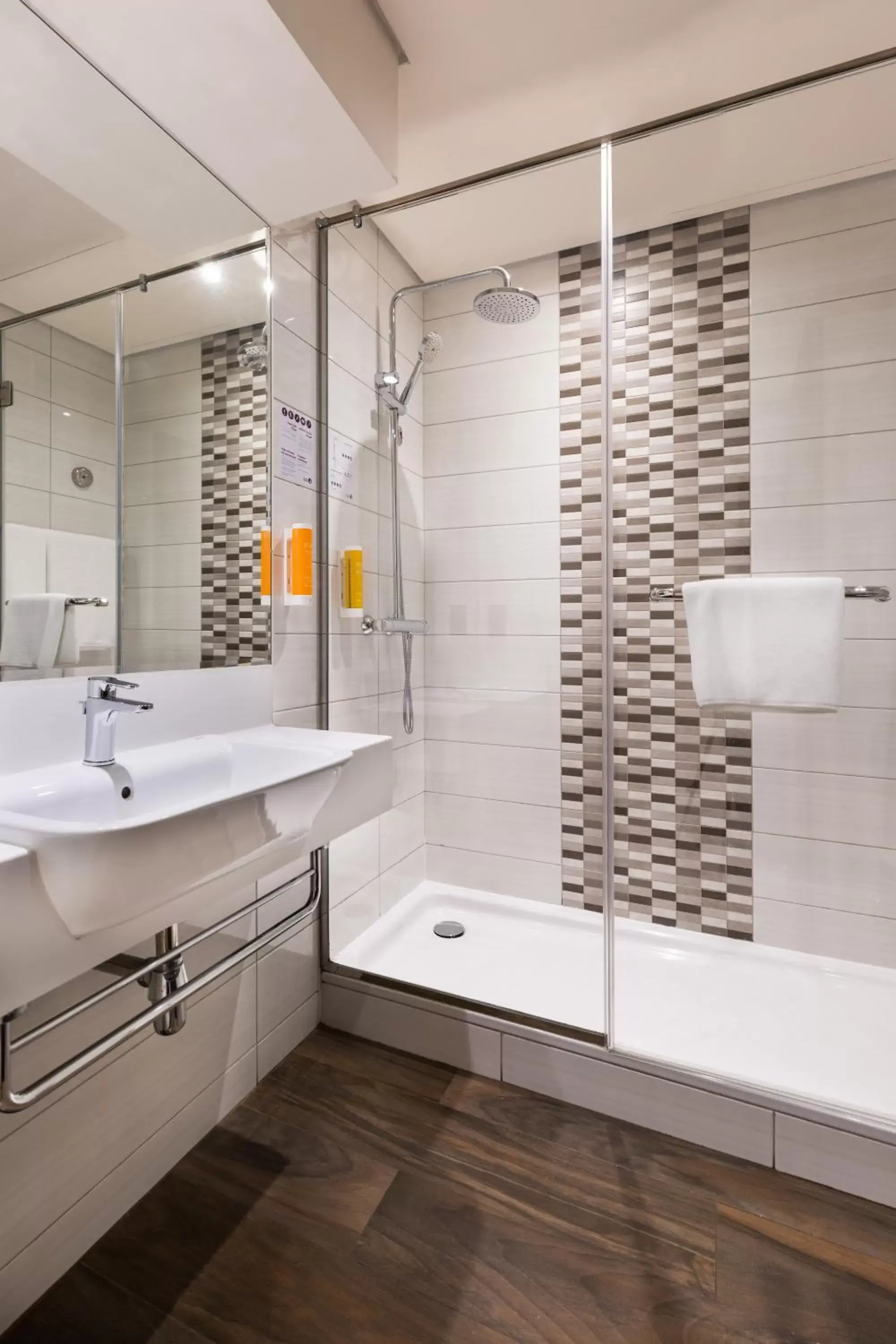 Shower, Bathroom in Premier Inn Dubai Ibn Battuta Mall
