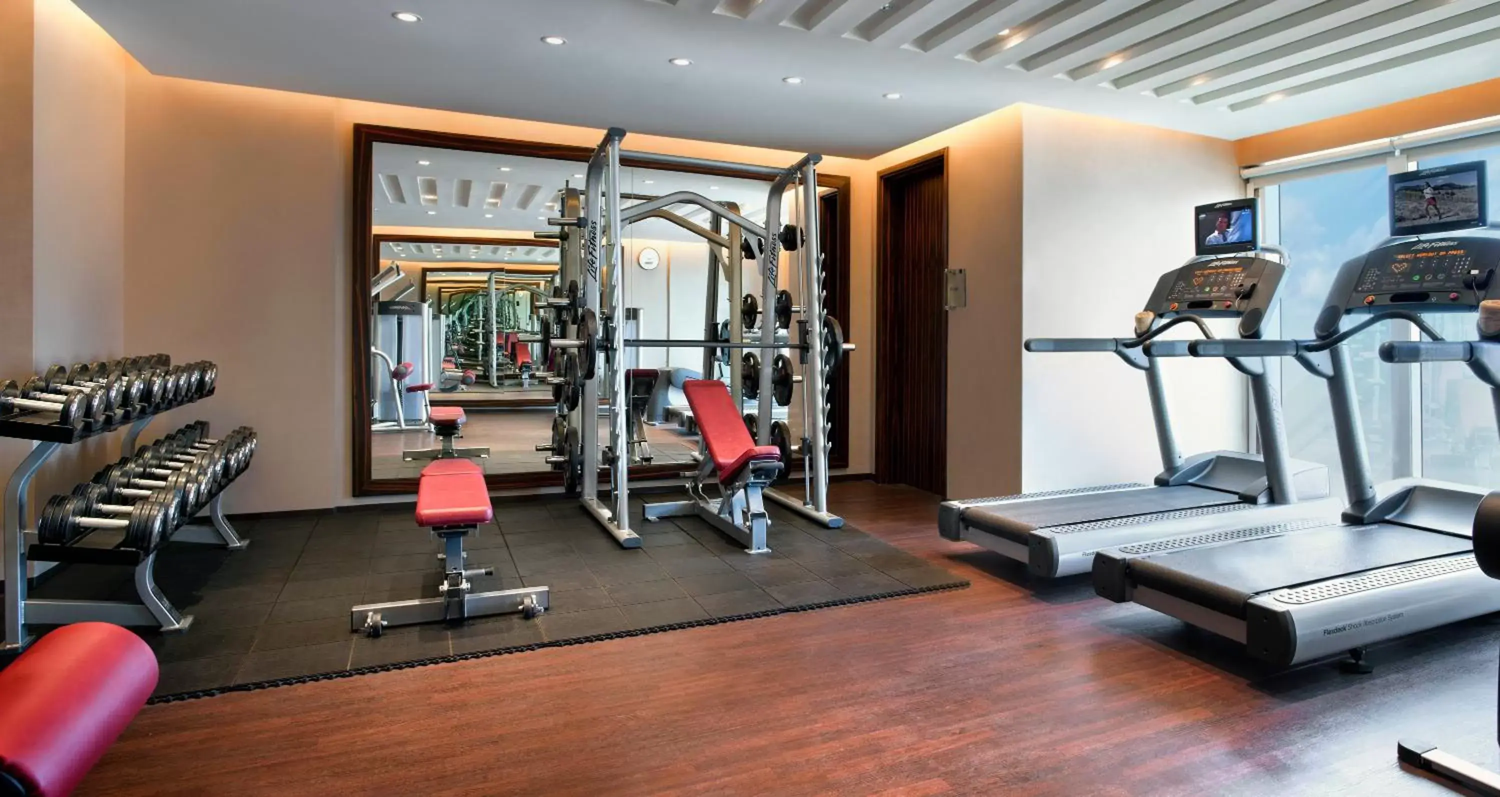 Fitness centre/facilities in Centro Al Manhal by Rotana Fitness centre/facilities in Centro Al Manhal by Rotana