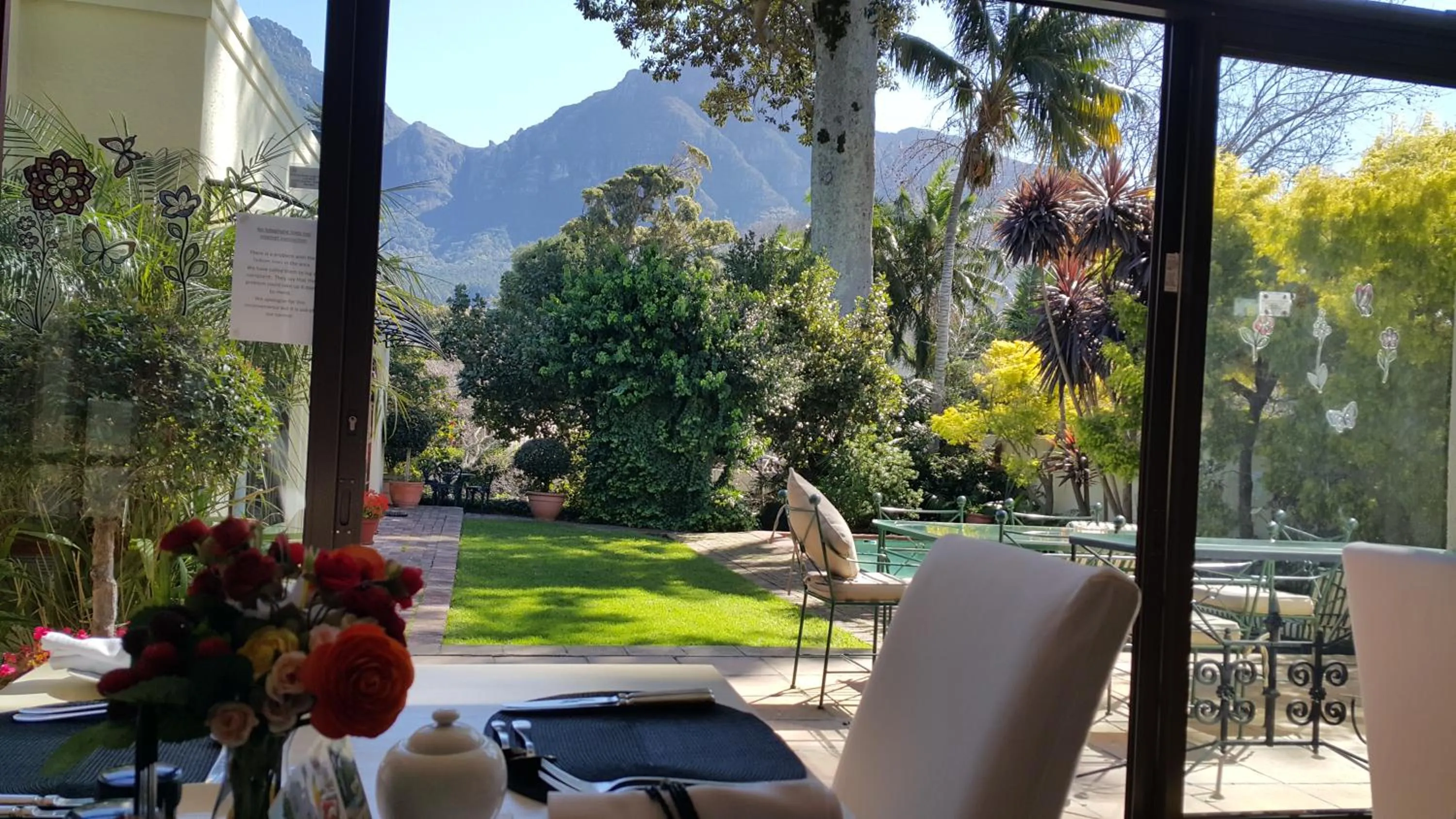 Garden in Riversong Guest House