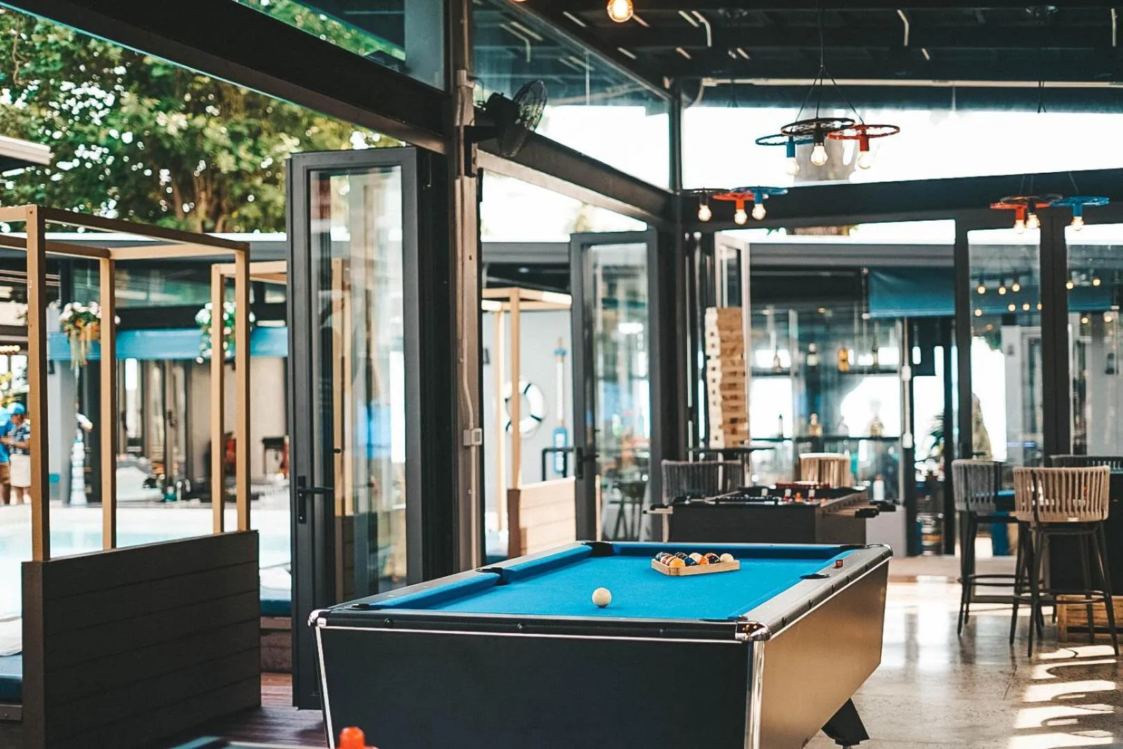 Billiard in Lub d Koh Samui Chaweng Beach - Beachfront & Vibrant Social Vibe
