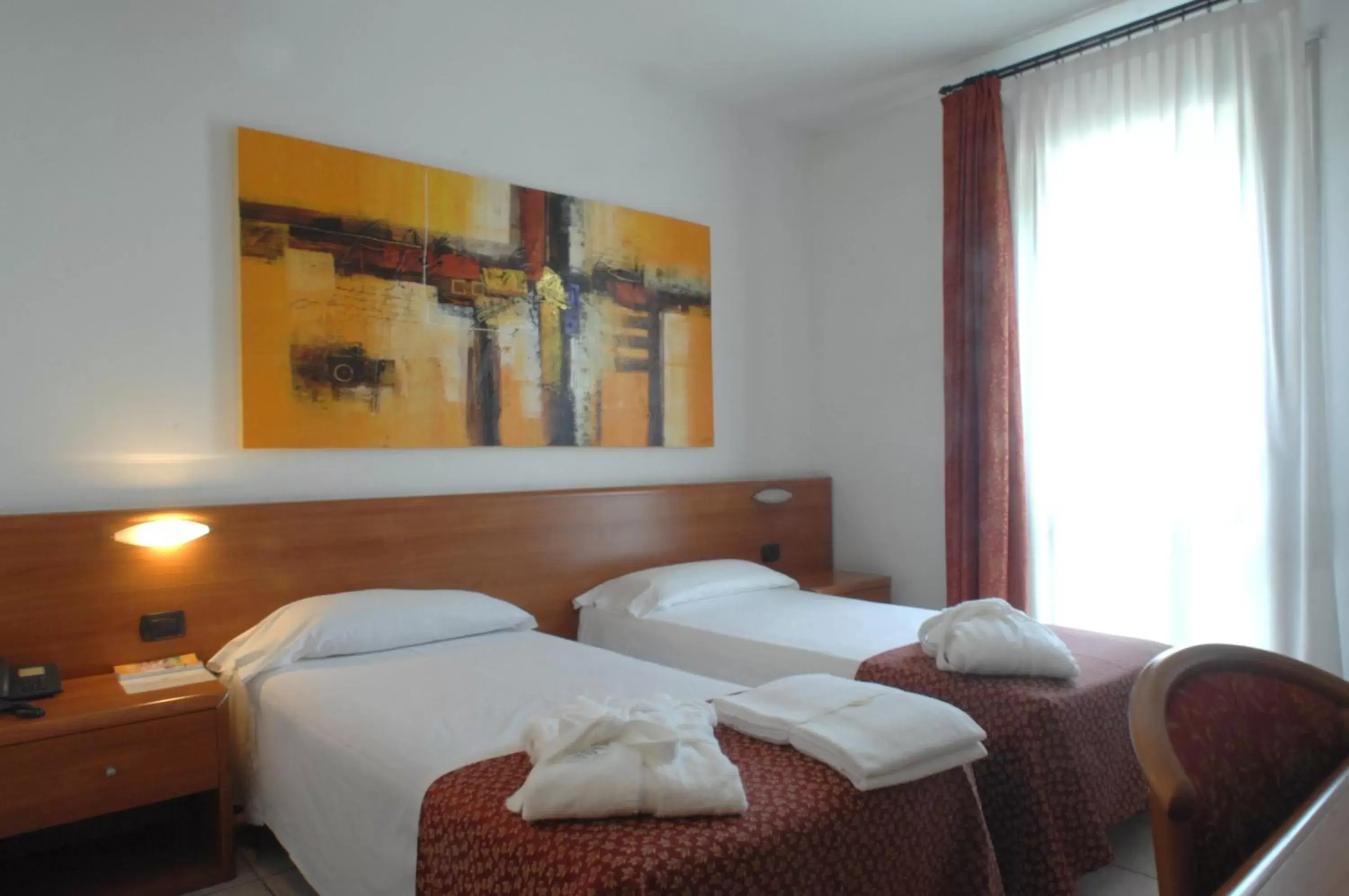 Twin Room in Hotel Scaldaferro Twin Room in Hotel Scaldaferro