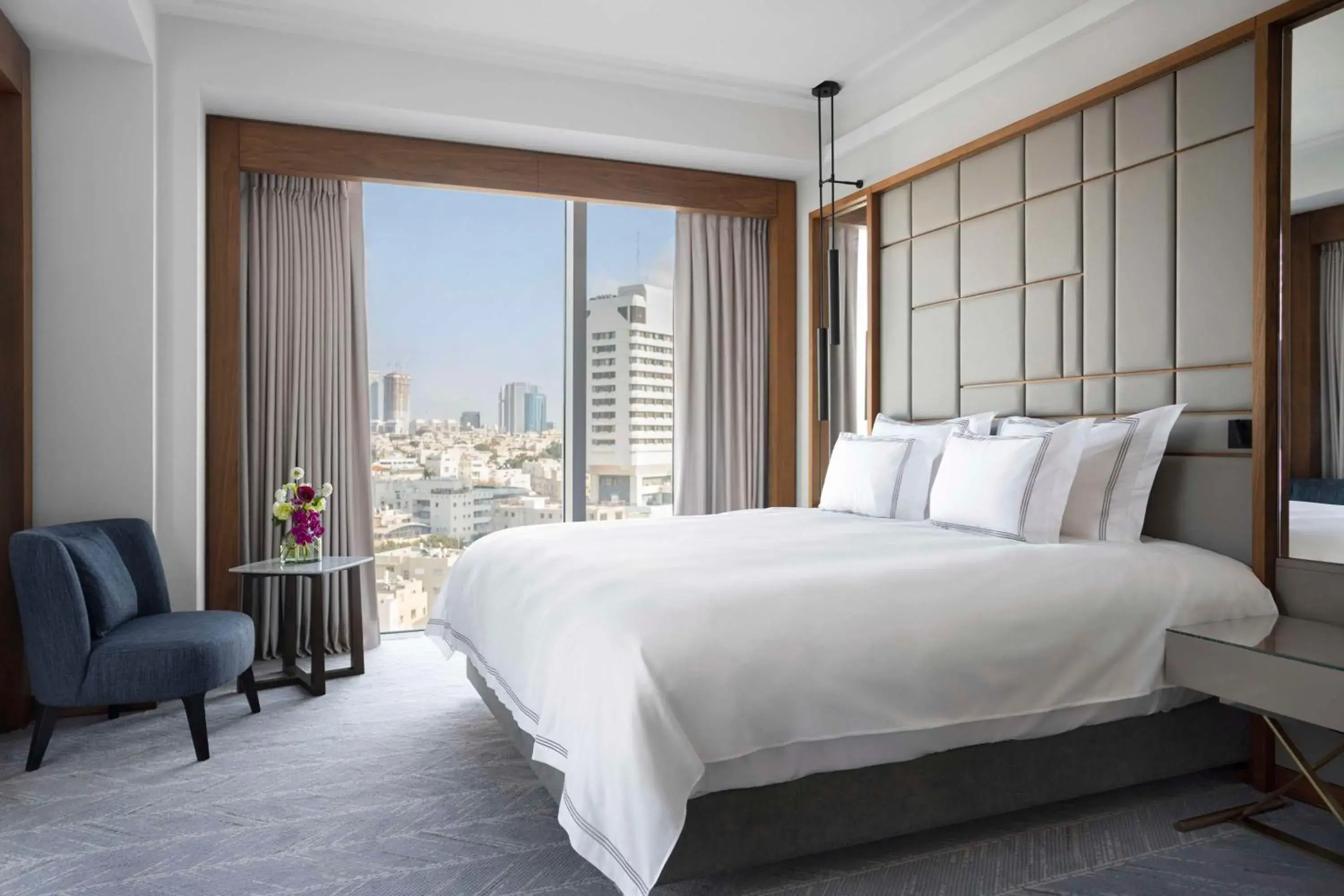 Bedroom in The David Kempinski Tel Aviv