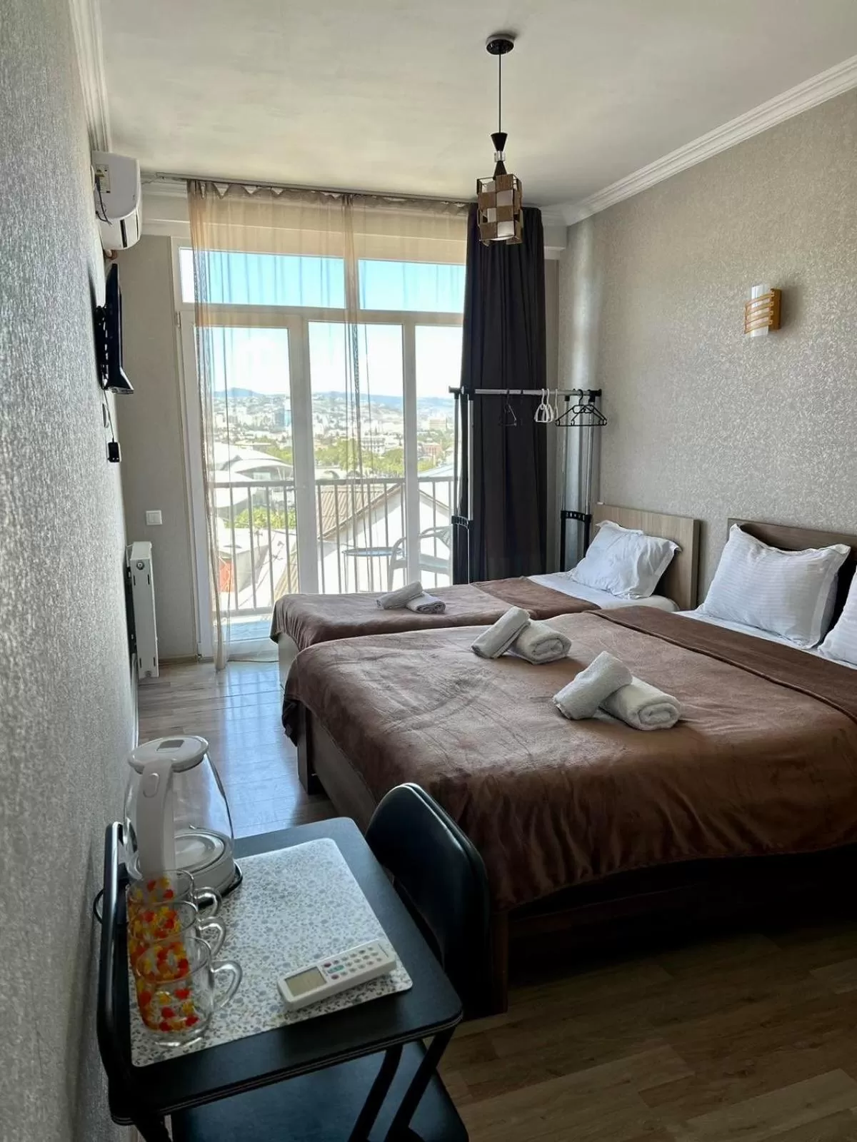 Bed in Hotel Marioni