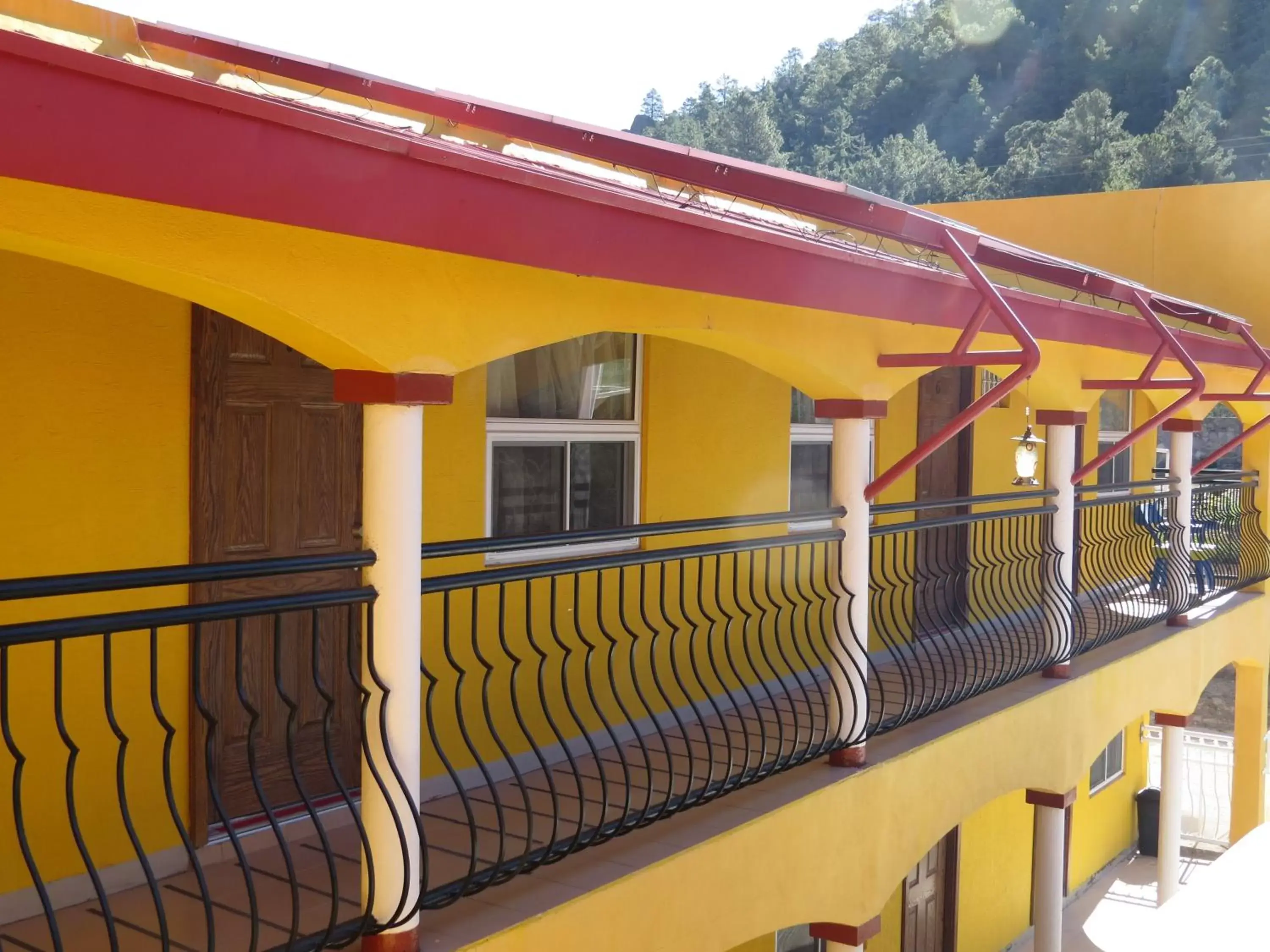 Balcony/Terrace in Hotel Ecológico Temazcal