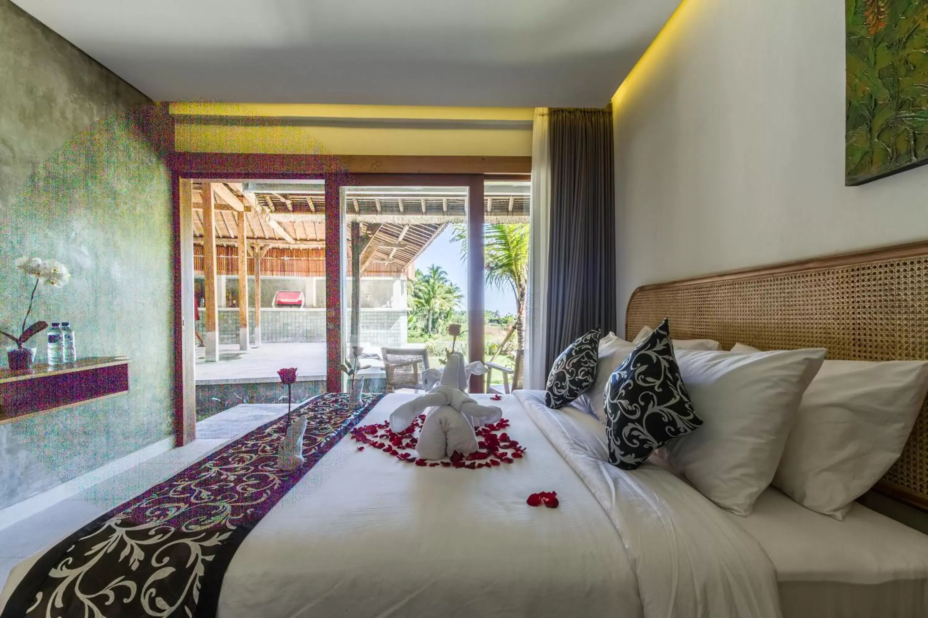 Bed in Kandarpa Ubud CHSE Certified