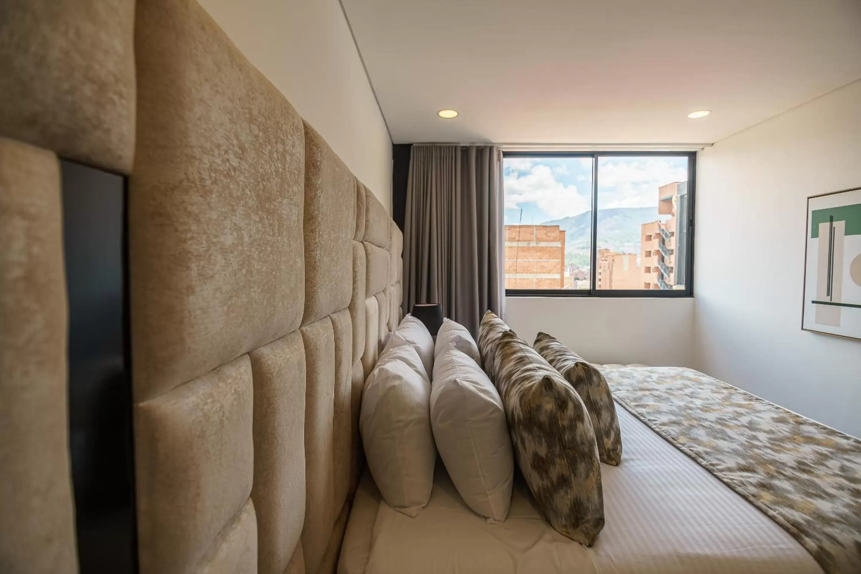 View (from property/room), Bed in First Class Hotel View (from property/room), Bed in First Class Hotel