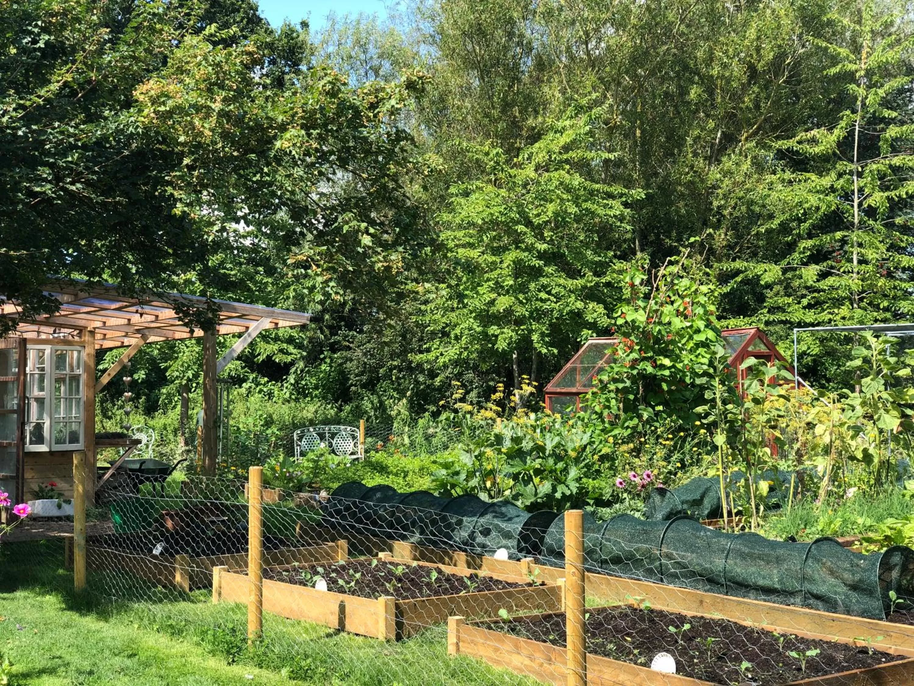 Garden in Pear Tree Inn Whitley