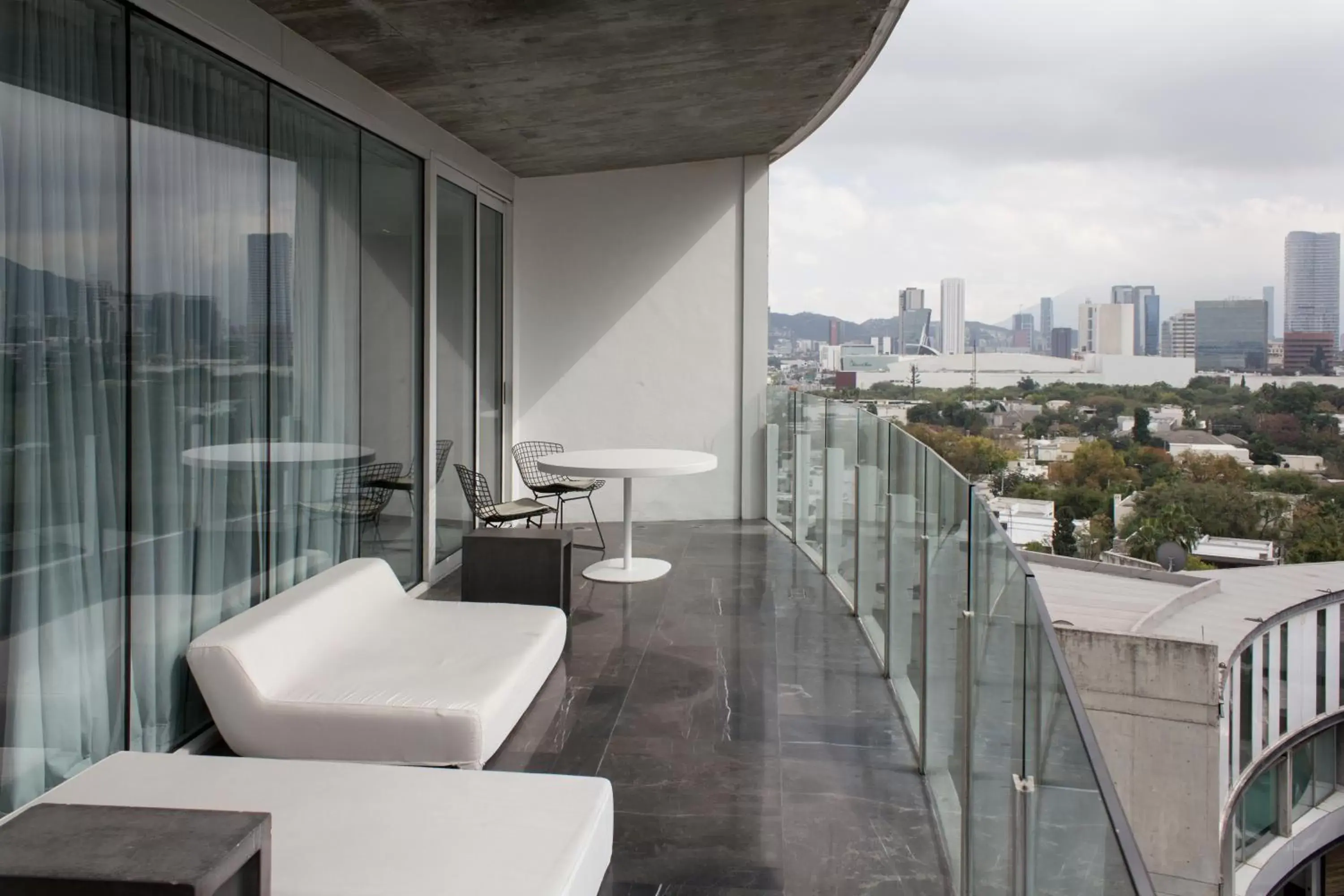 Balcony/Terrace in Habita Monterrey, a Member of Design Hotels