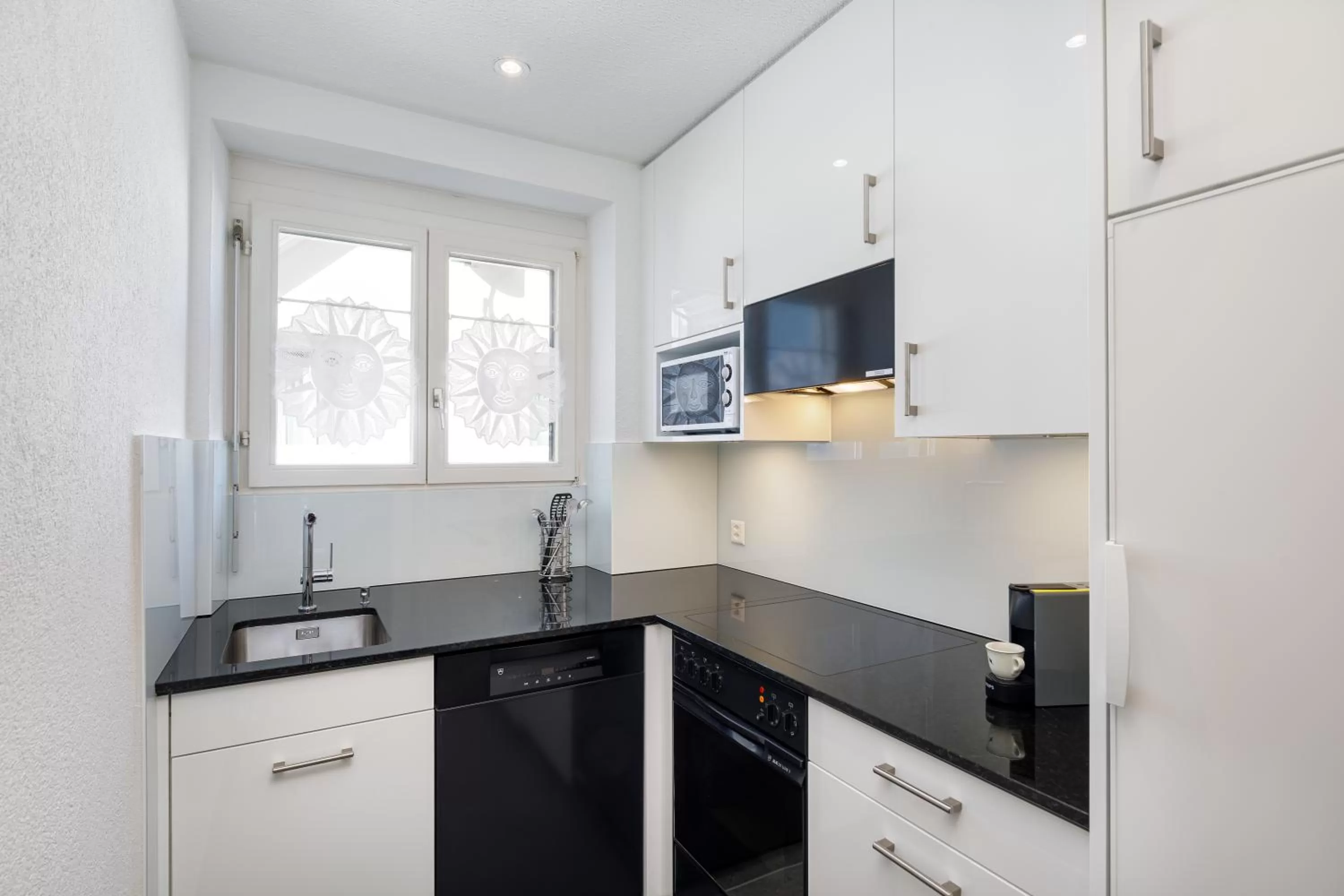 kitchen in Aparthotel Familie Hugenschmidt