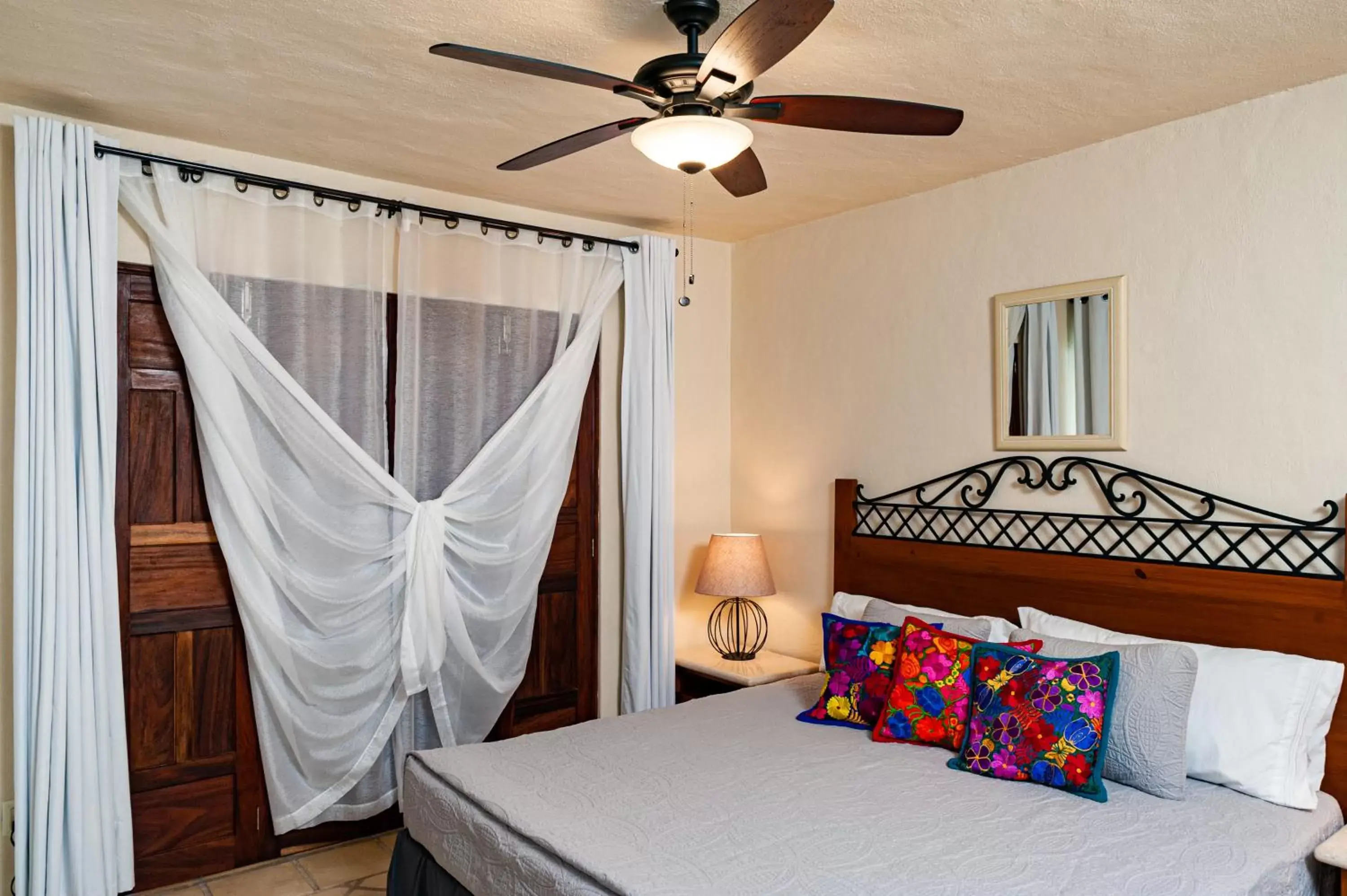 Bedroom, Bed in Casa Natalia, Playa Esmeralda