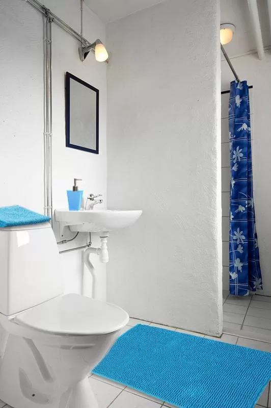 Toilet in Tryde 1303 B&B på Österlen