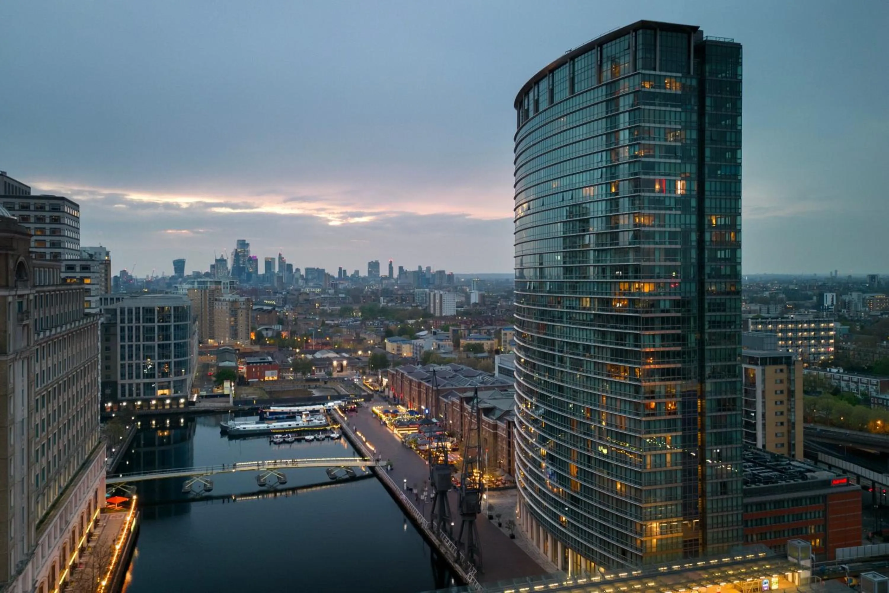 View (from property/room) in Marriott Executive Apartments London, Canary Wharf