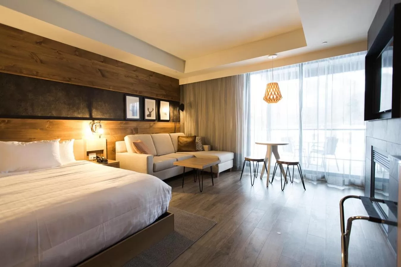 Bedroom, Bed in Espace 4 Saisons