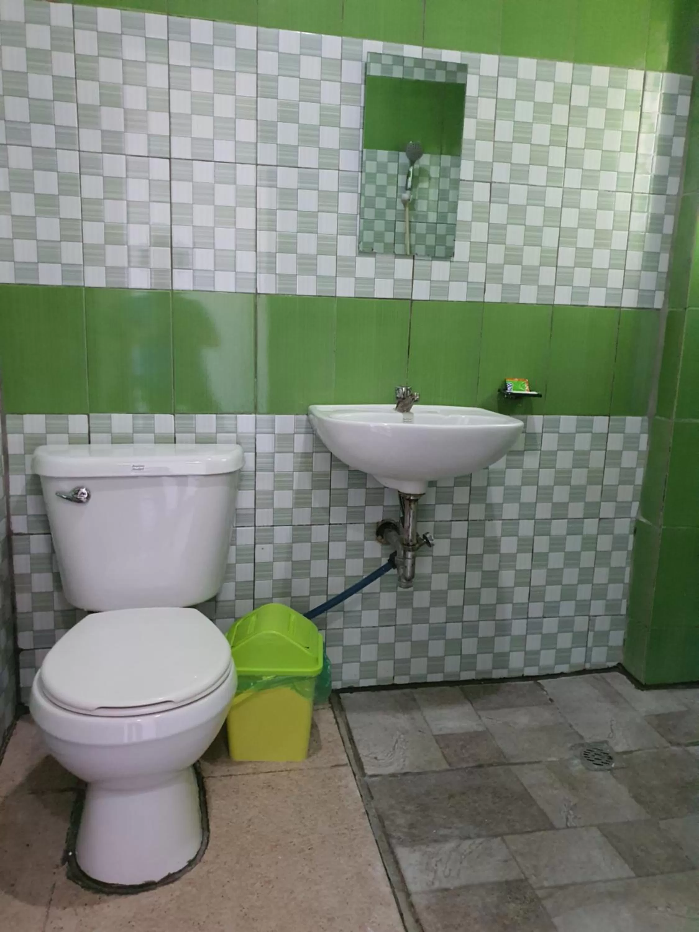 Toilet in Aosmec Square Hotel
