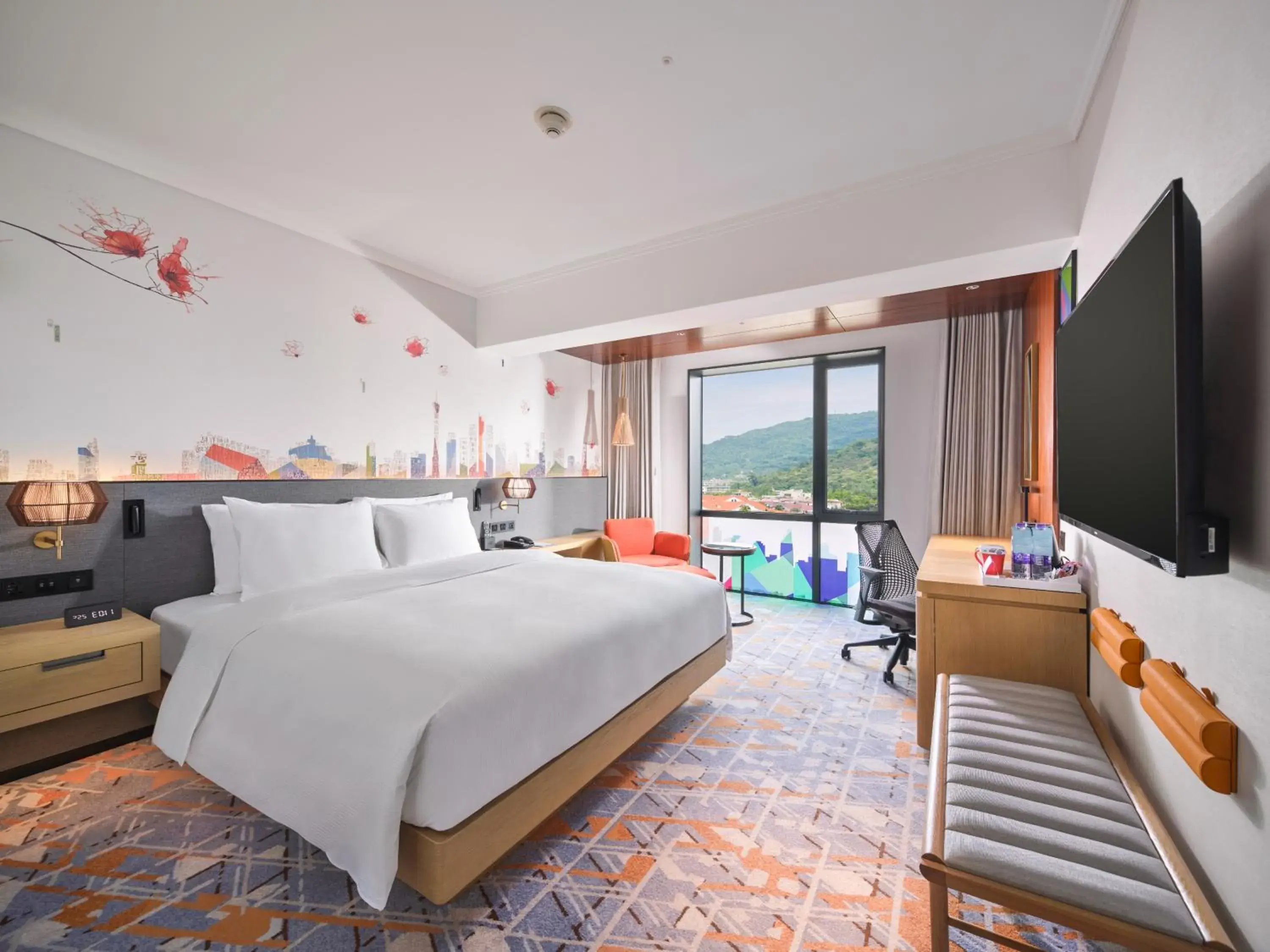 Bedroom in Hilton Garden Inn Guangzhou Tianhe