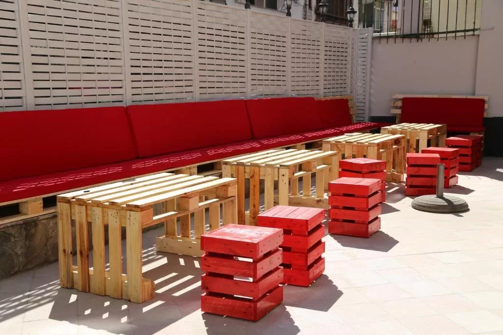 Lounge or bar in Hotel Rimini Tirana