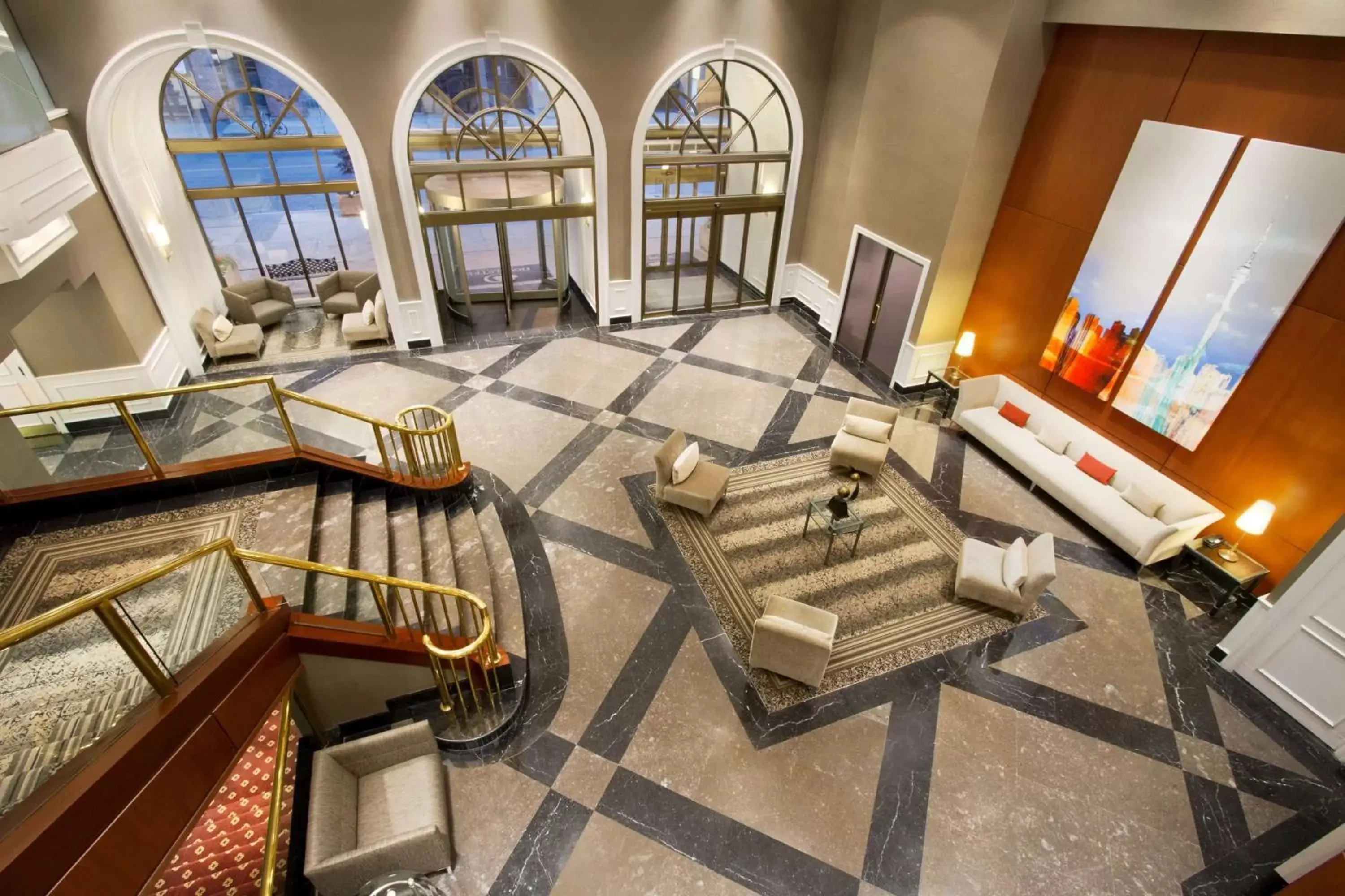 Lobby or reception, Seating Area in DoubleTree by Hilton Toronto Downtown