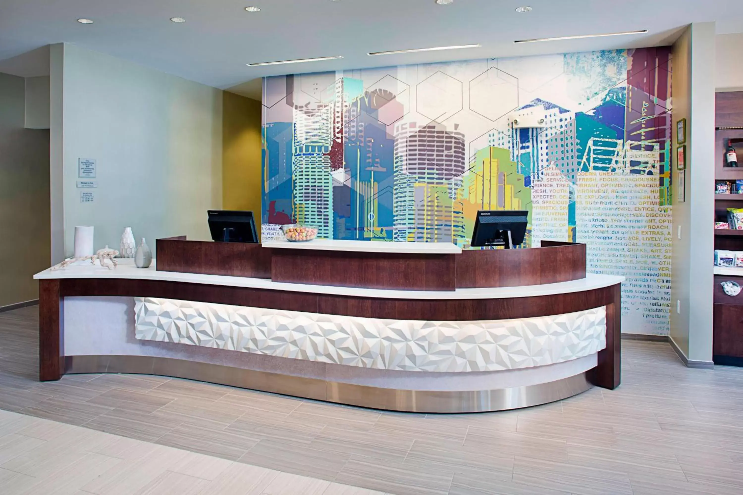 Lobby or reception, Lobby/Reception in SpringHill Suites by Marriott Carle Place Garden City