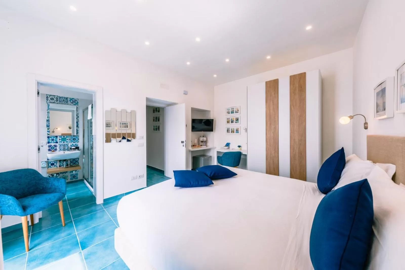 Bedroom, Bed in Casa Dolce Casa Ravello