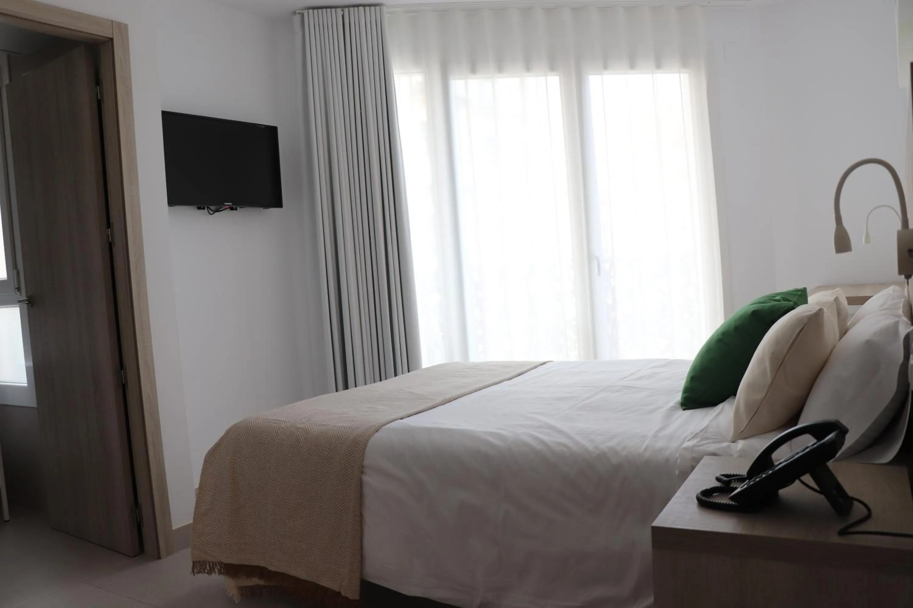 Bed in Hotel Sunna Benicassim