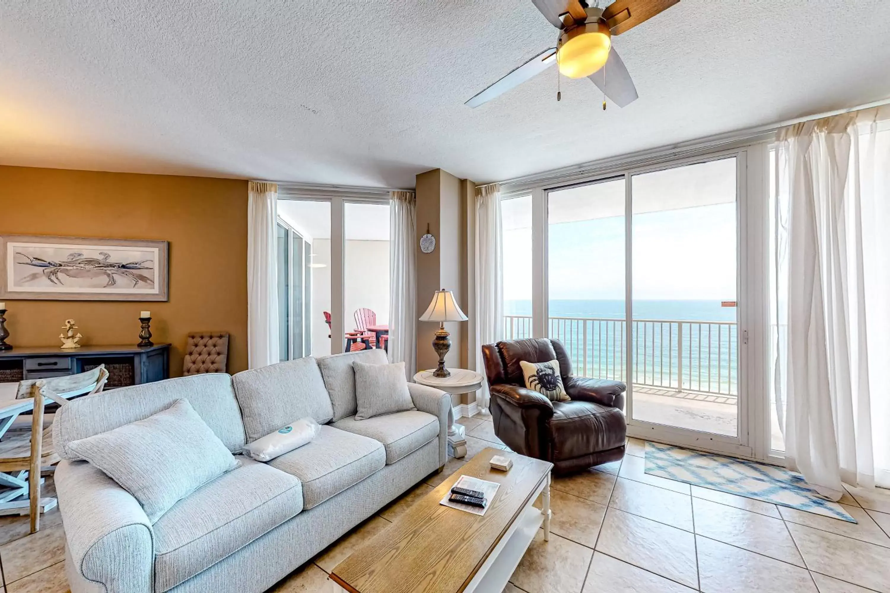 Seating Area in Lighthouse Condominiums IV