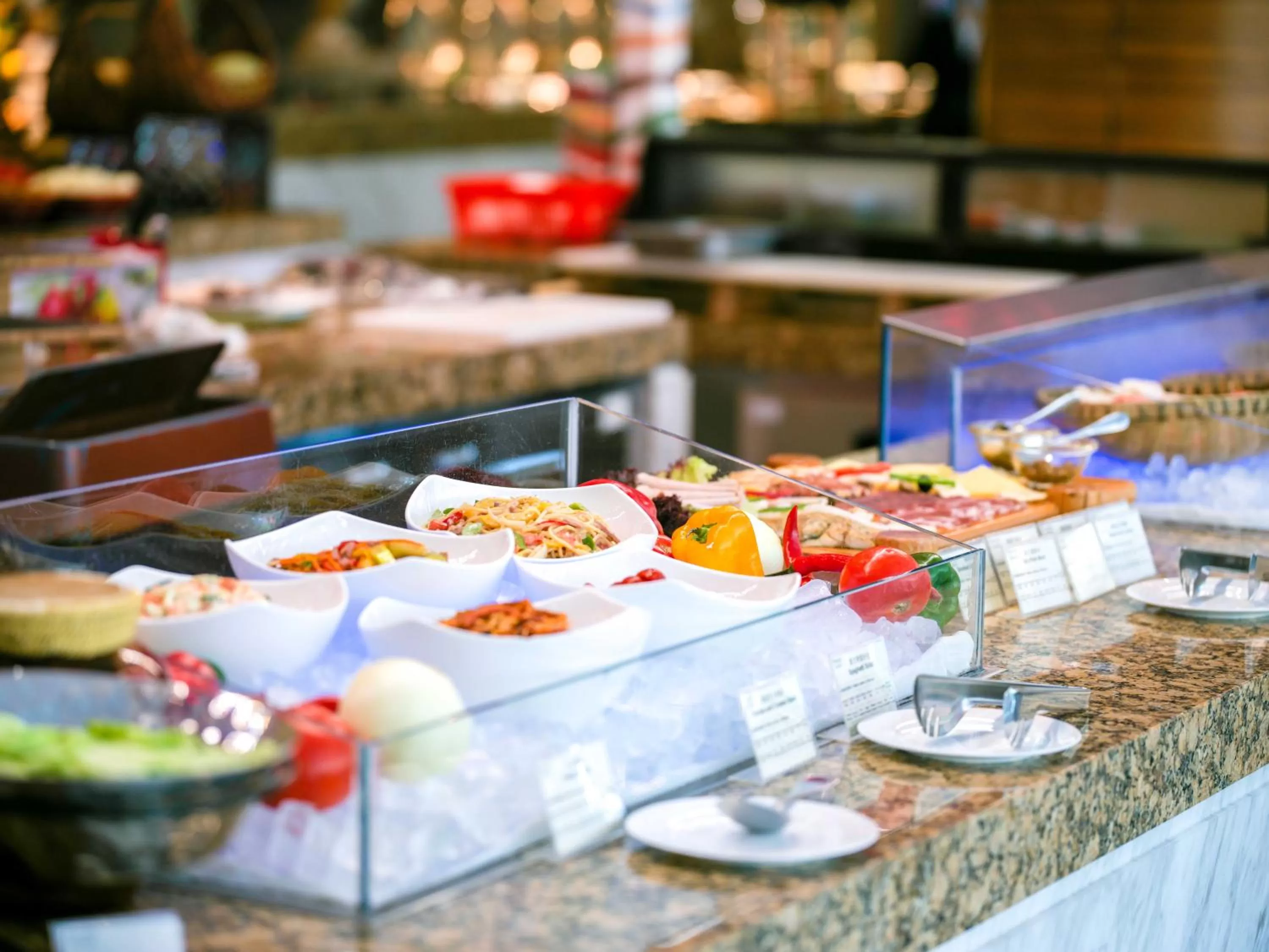 Restaurant/places to eat in Ramada Plaza Shanghai Pudong Airport - 3 mins to PVG depature floor & check entrance with hotel shuttle