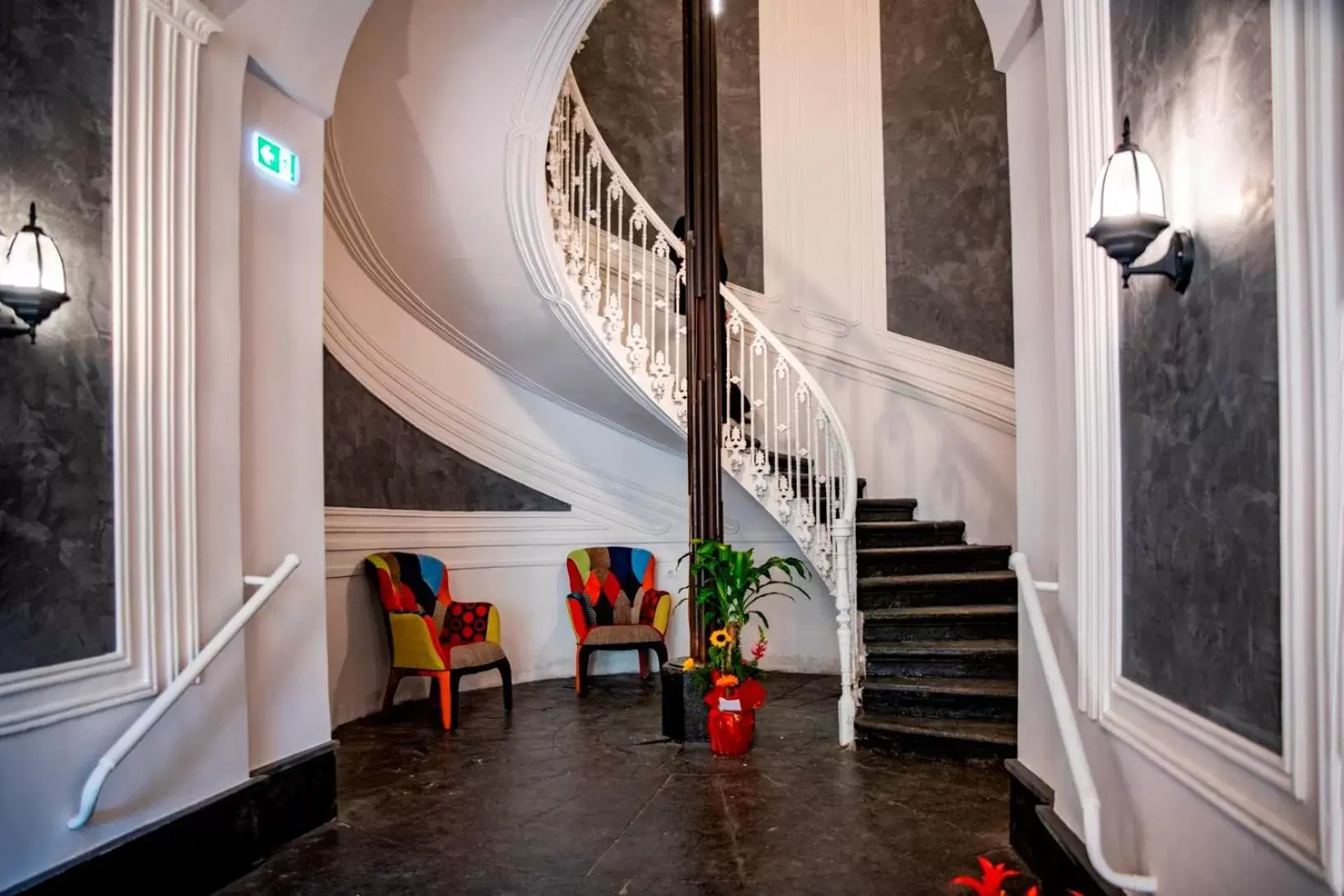 Lobby or reception in Villa Elisio Hotel & Spa