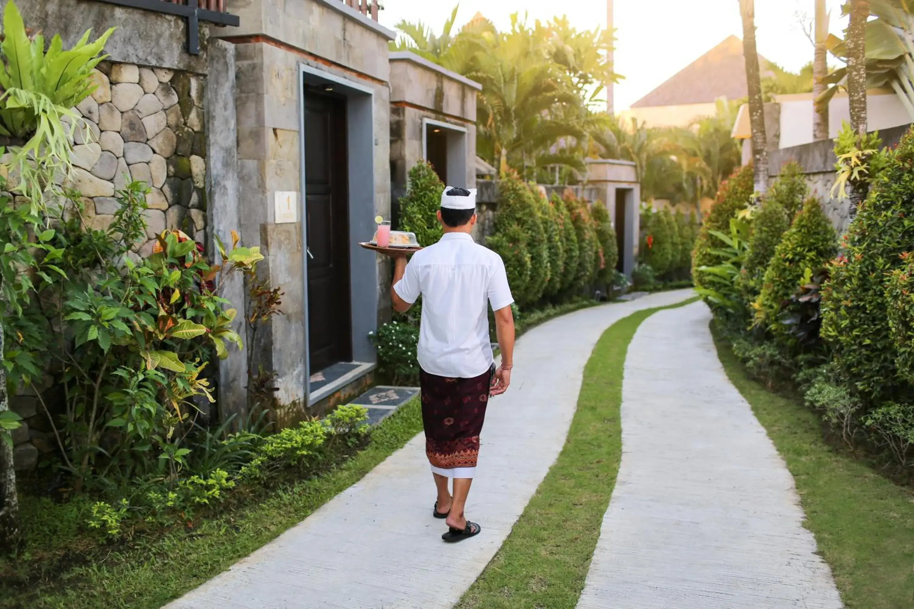 Staff in The Bidadari Villas and Spa