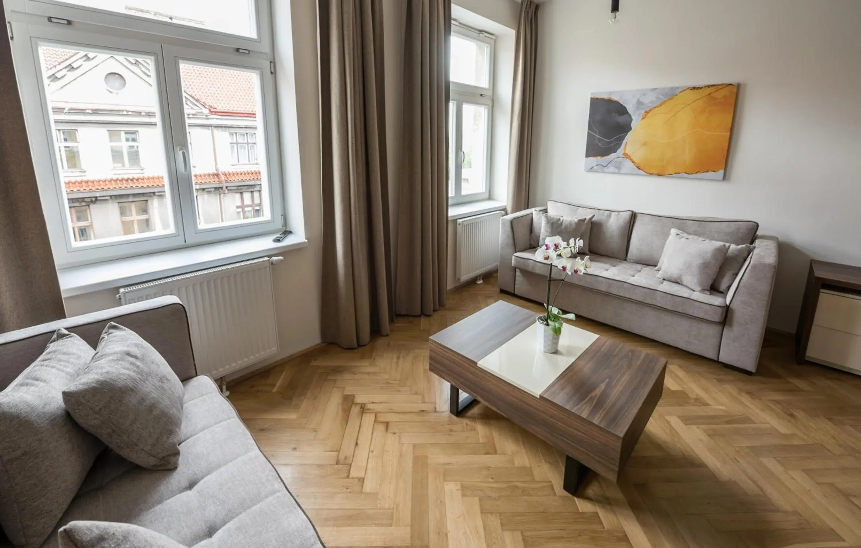 Seating Area in Letna Garden Suites