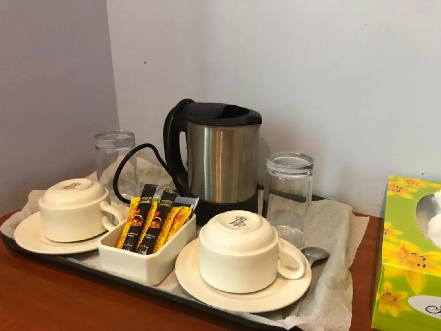 Coffee/tea facilities in Green Mountain Hotel